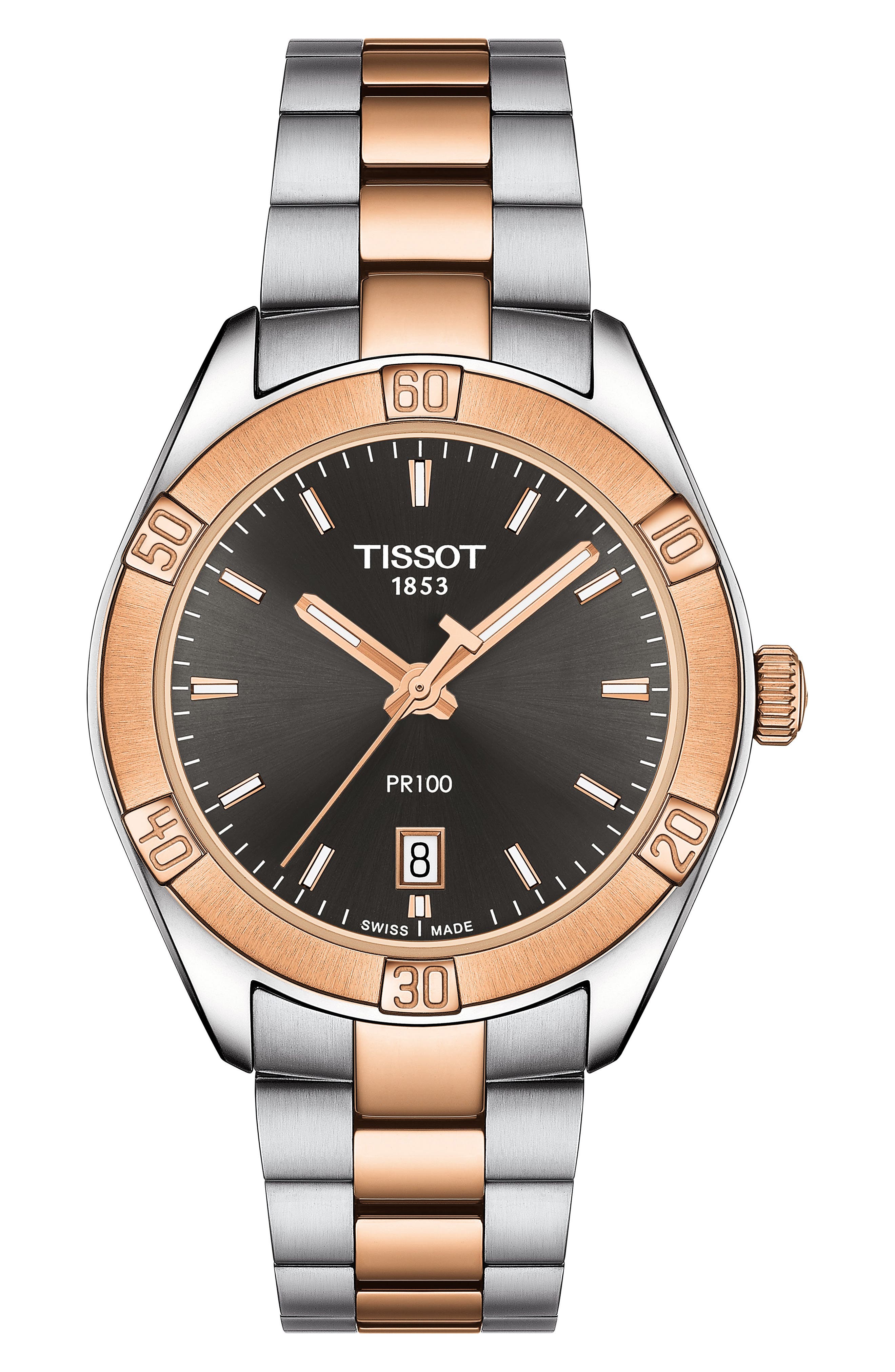 Tissot Pr 100 Sport Chic Bracelet Watch,