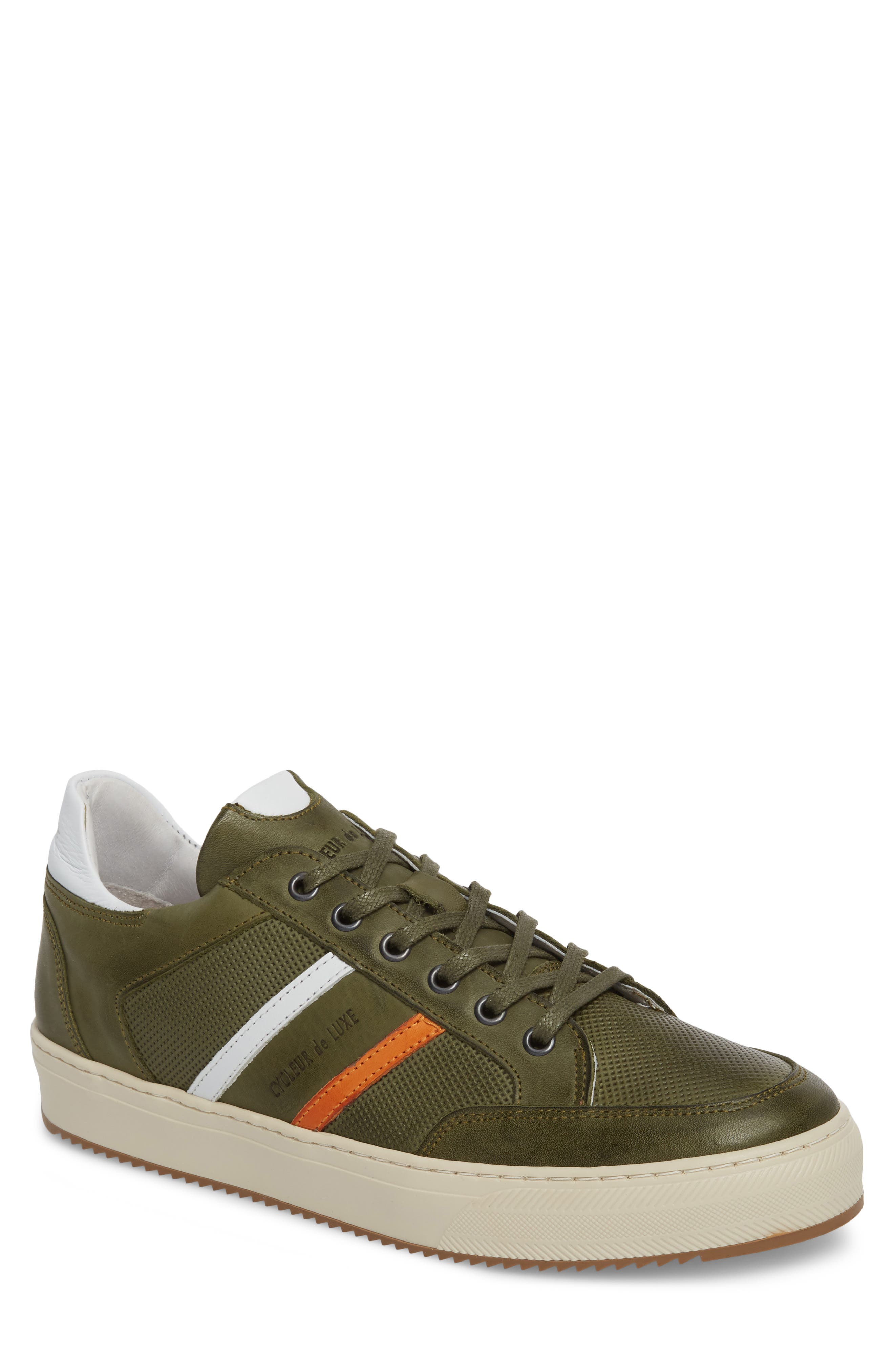 Cycleur De Luxe Burton Textured Sneaker, Green