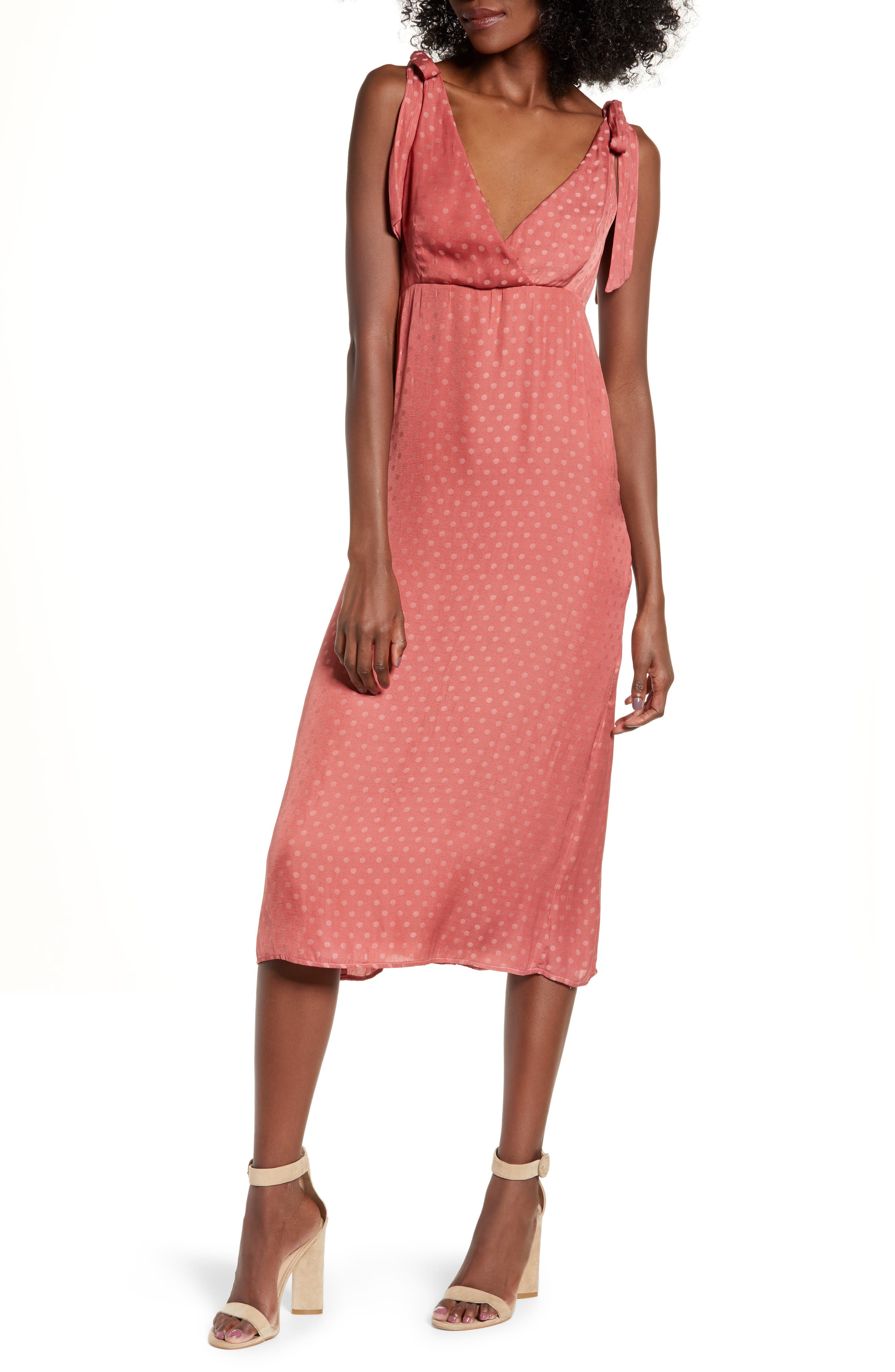 Show Me Your Mumu Arlene Midi Dress, Pink