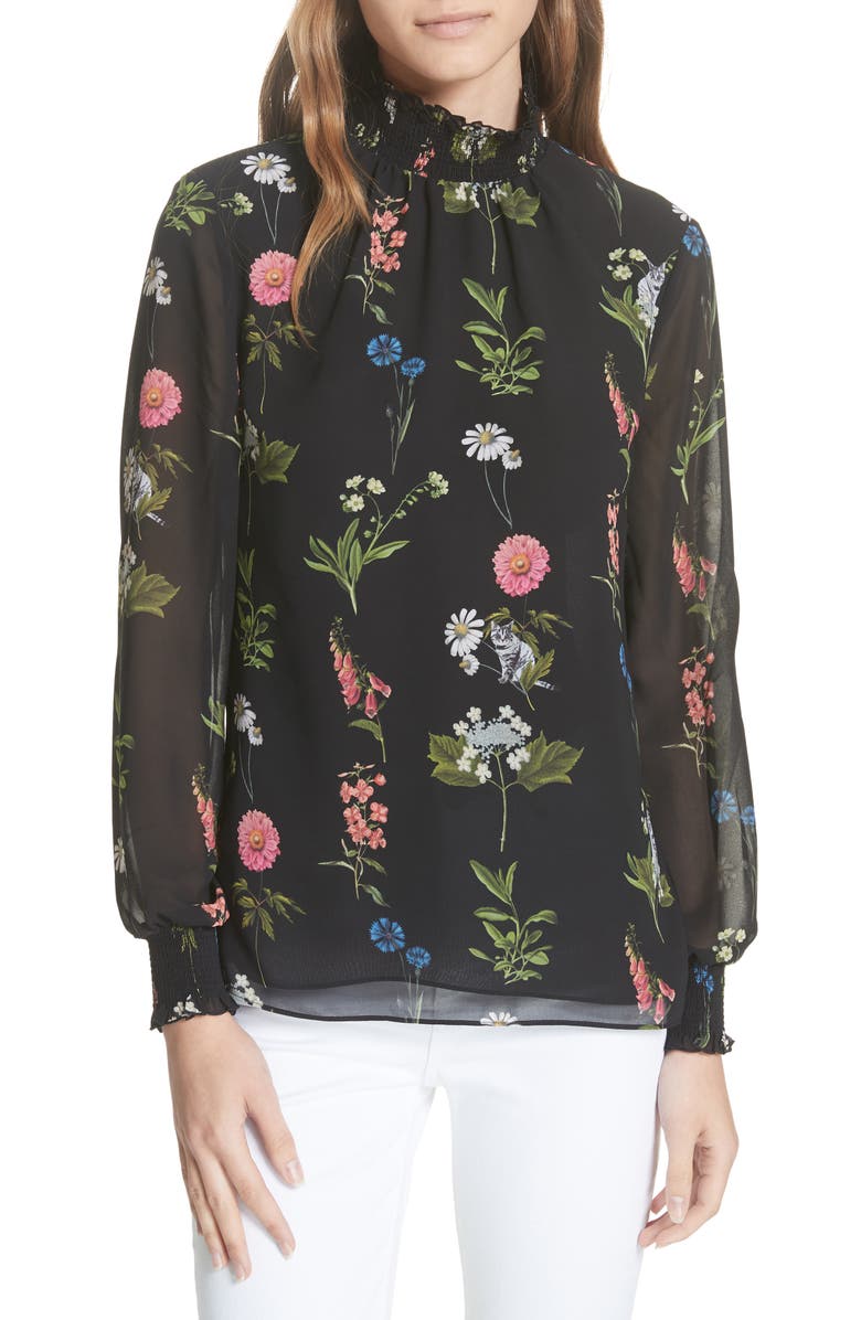 Ted Baker London Taalia Florence Floral Blouse | Nordstrom