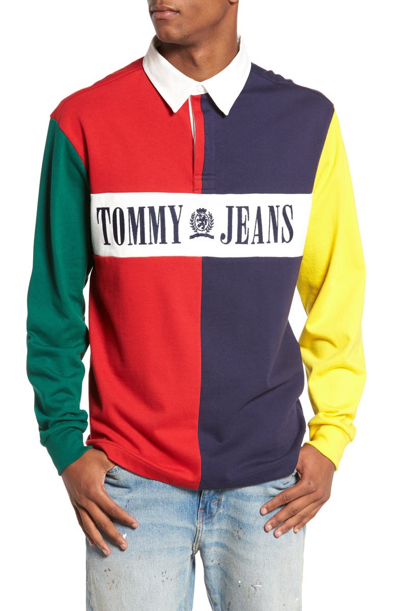 Tommy Hilfiger 90s Colorblock Rugby Shirt Nordstrom Tommy Hilfiger 90s Colorblock Rugby Shirt Nordstrom