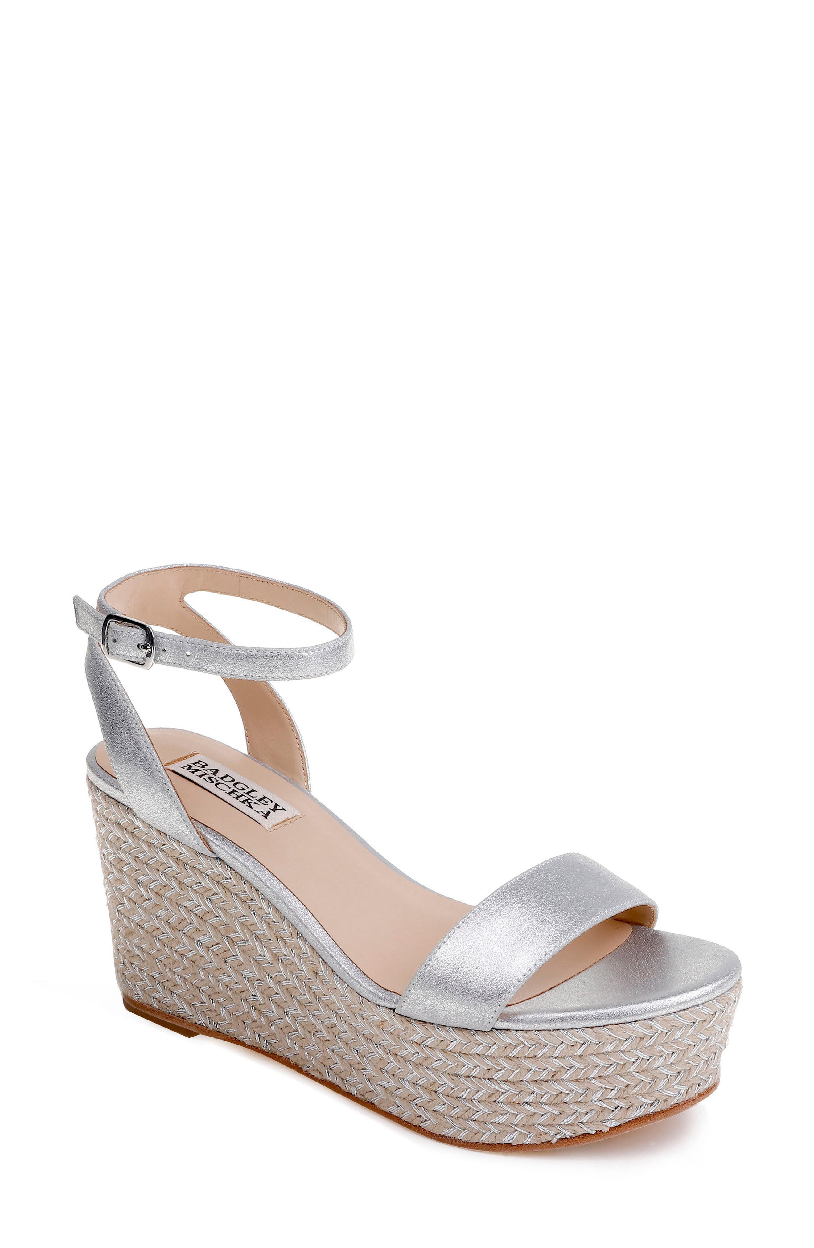 Badgley Mischka Holmes Espadrille Wedge