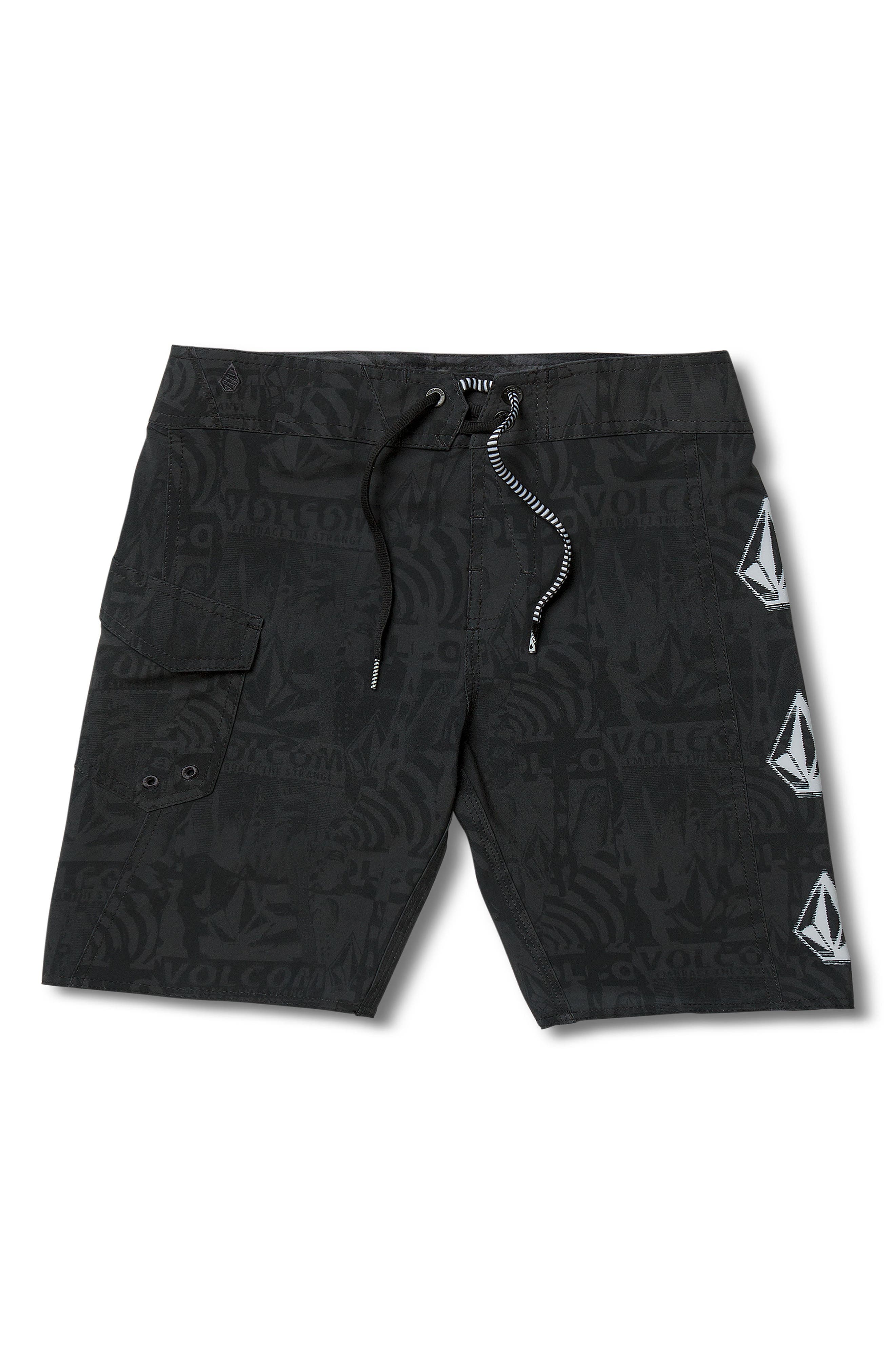 Deadly Stones Mod Board Shorts (Toddler Boys & Little Boys