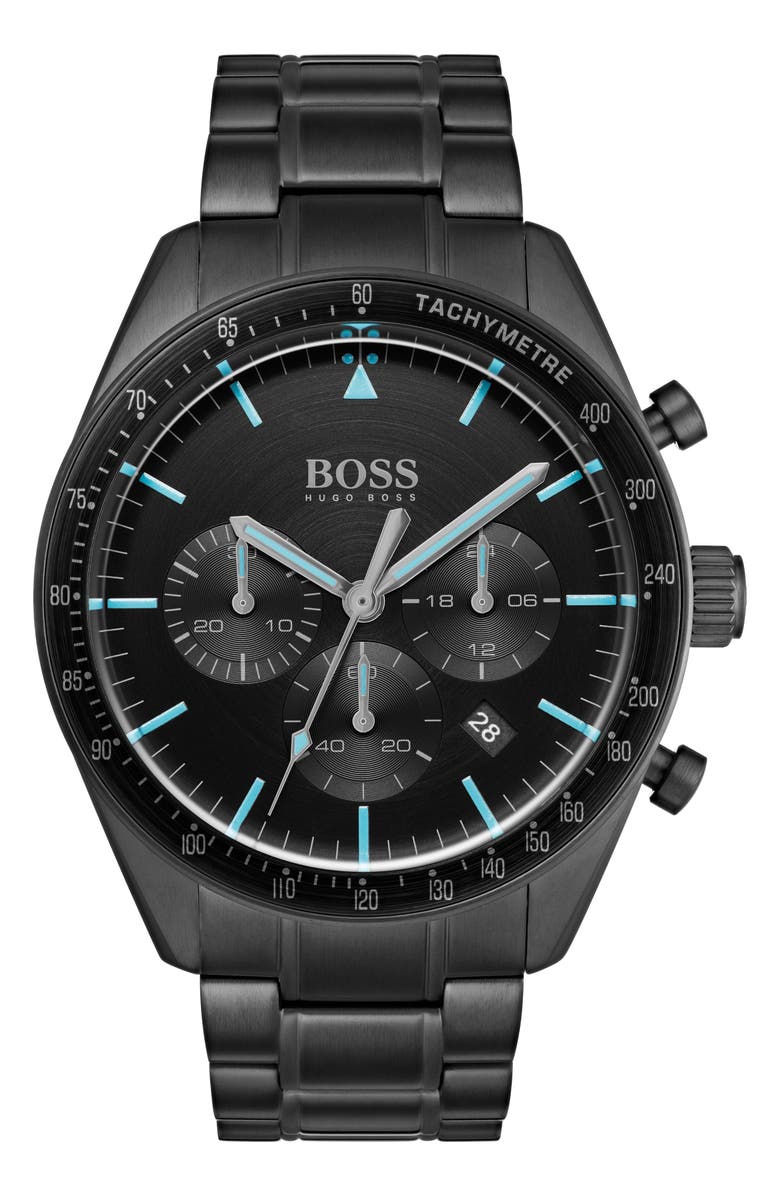 Boss Watches TROPHY CHRONOGRAPH BRACELET WATCH, 44MM