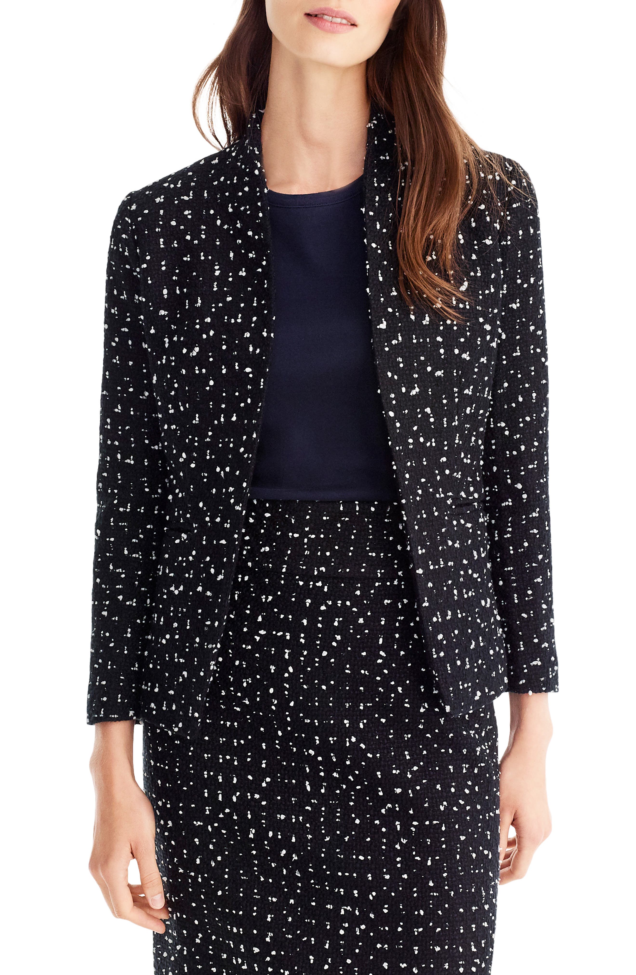 J.Crew Tweed GoingOut Blazer Nordstrom