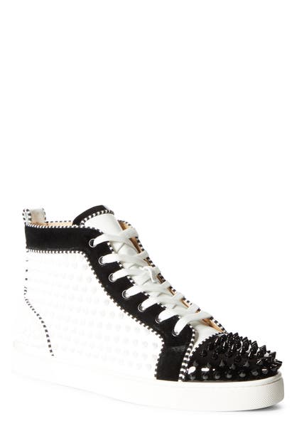 CHRISTIAN LOUBOUTIN LOUIS SPIKES HIGH TOP SNEAKER,3101212