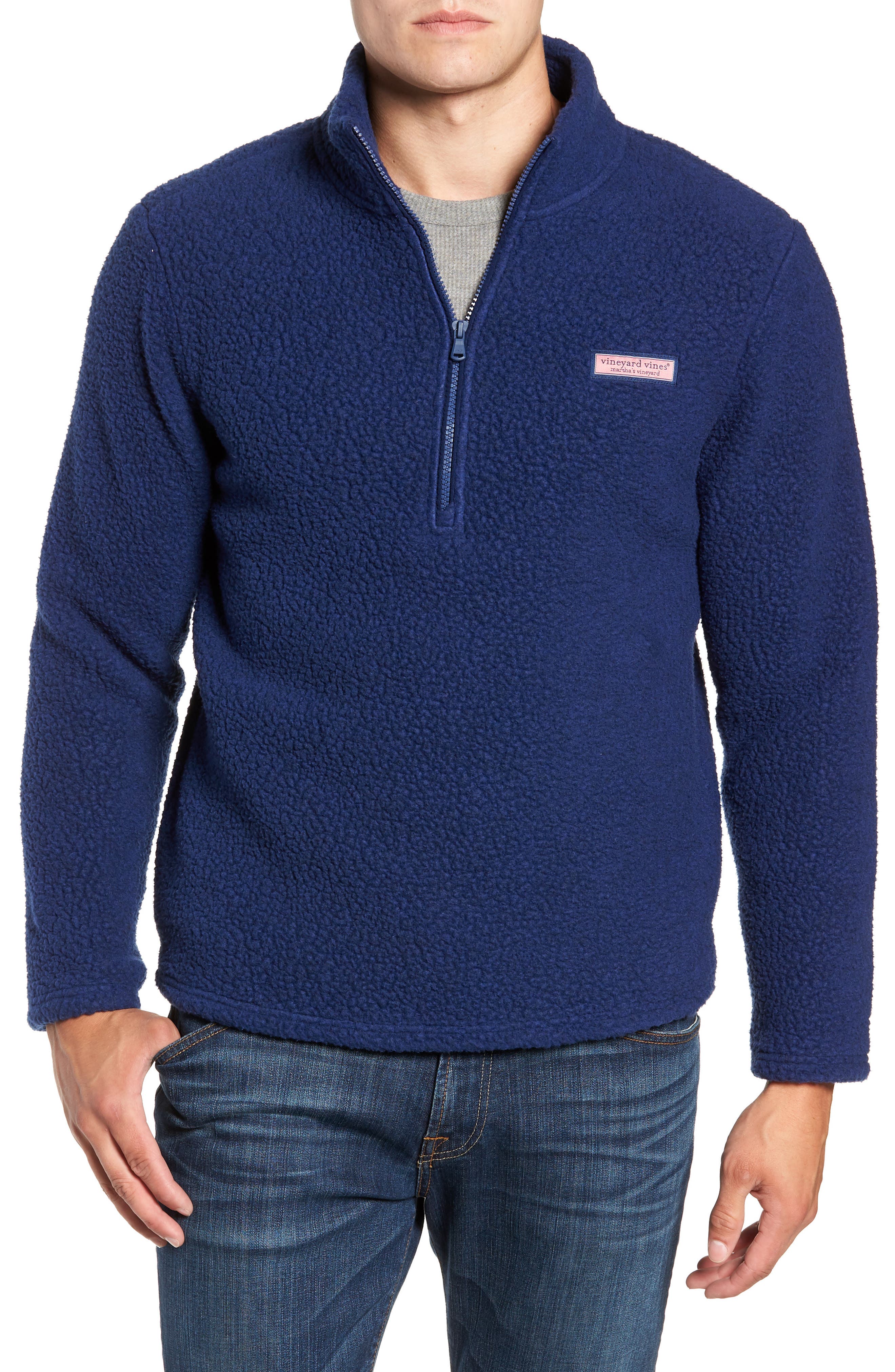 vineyard vines Fleece Quarter Zip Pullover Nordstrom