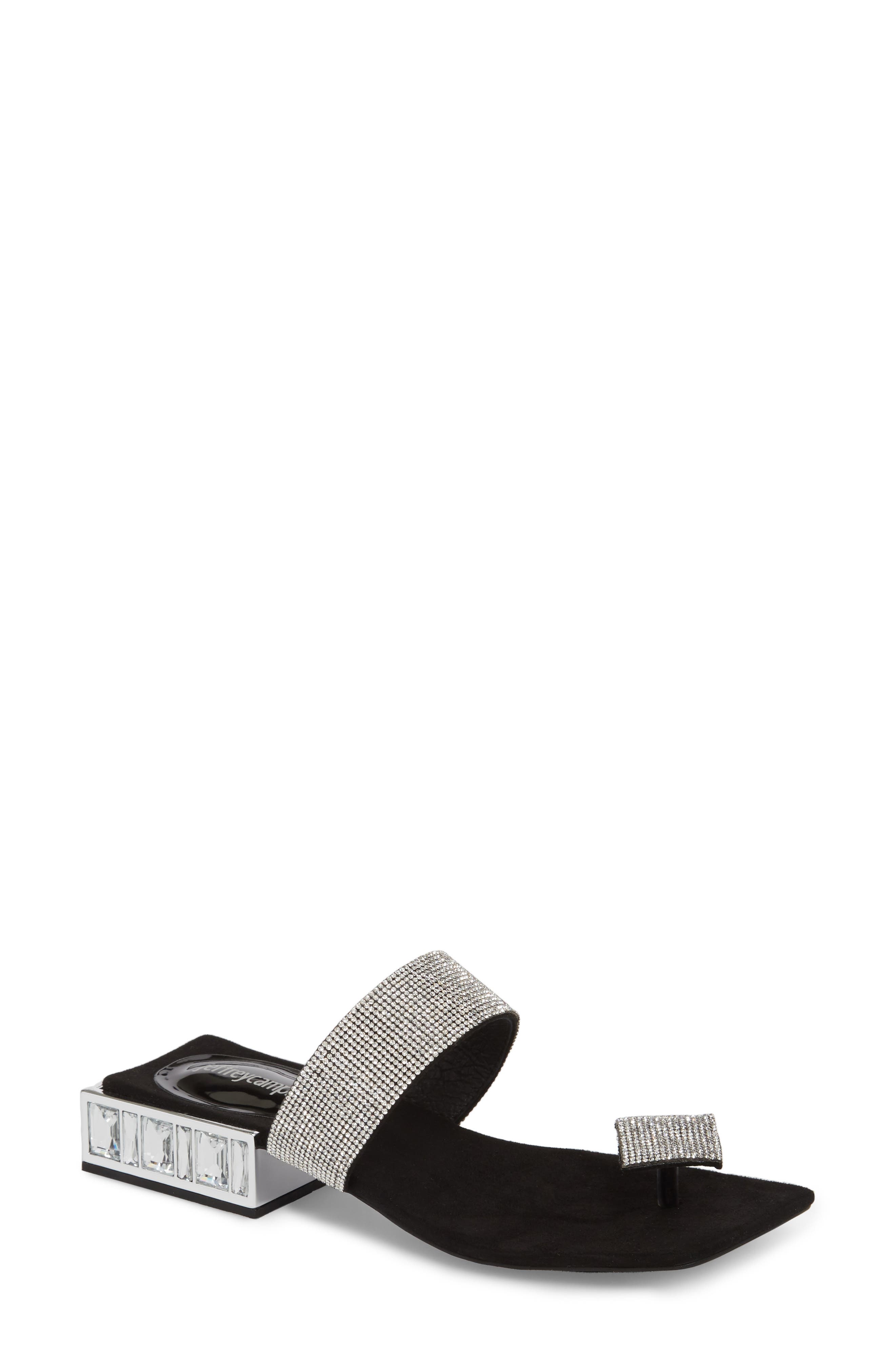 jeffrey campbell crystal sandals