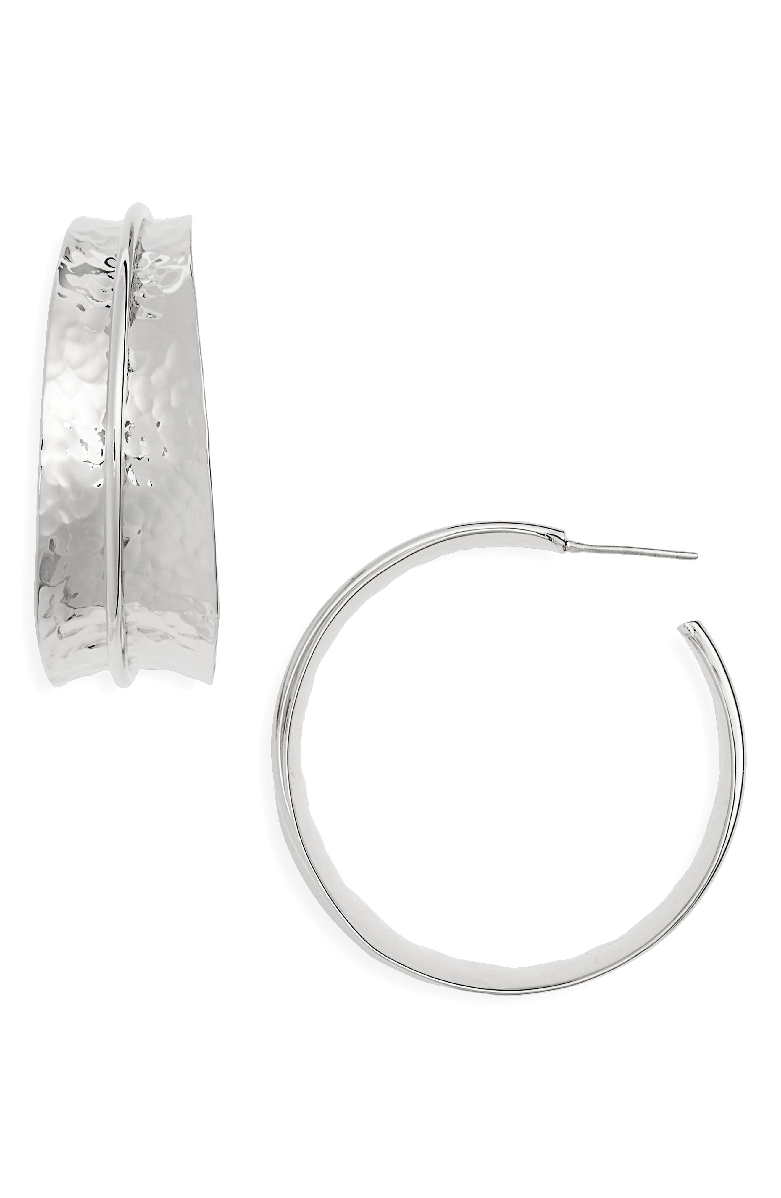 Argento Vivo Hoop Earrings Nordstrom