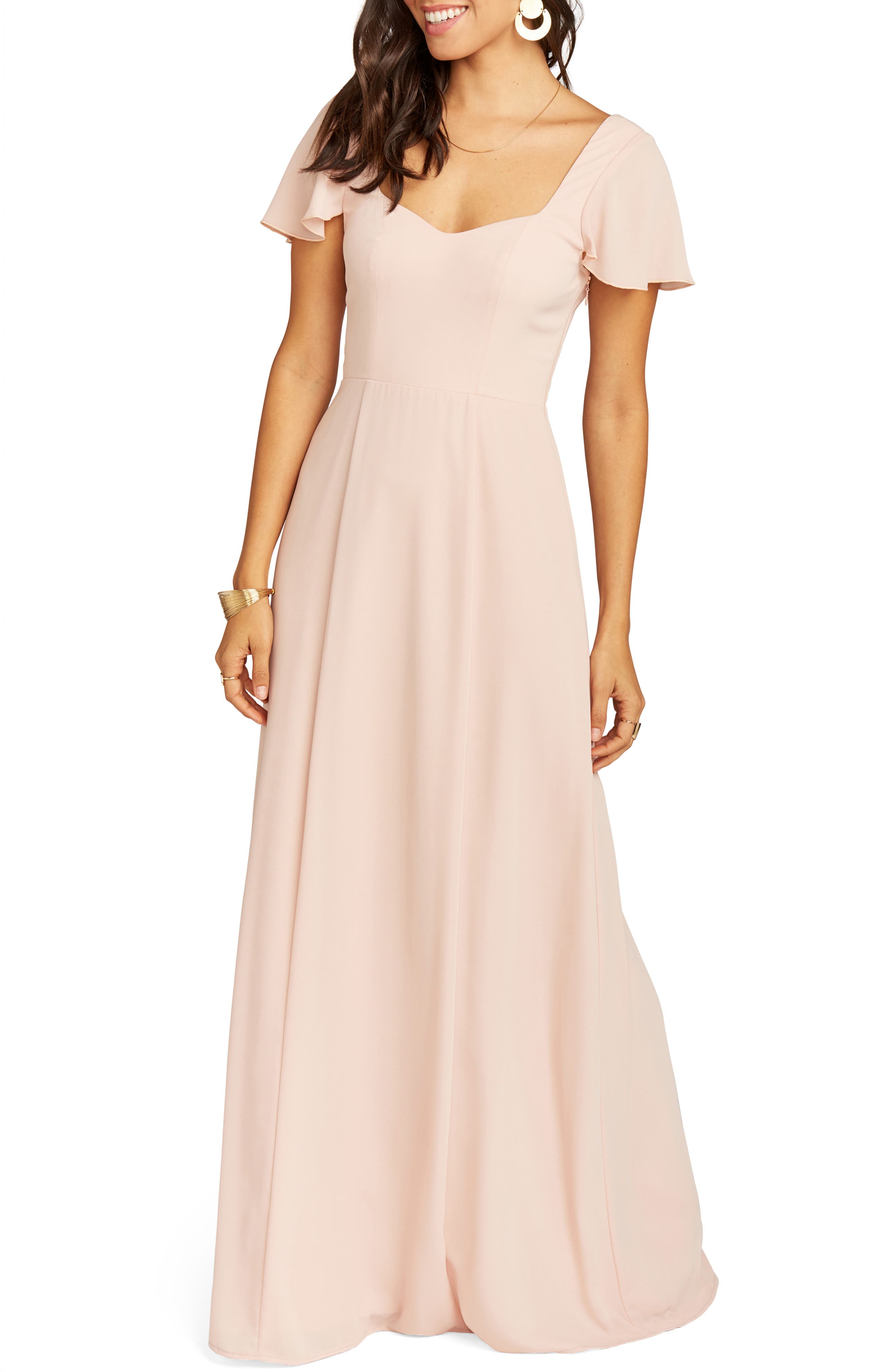 Show Me Your Mumu Marie Sweetheart Gown, Pink