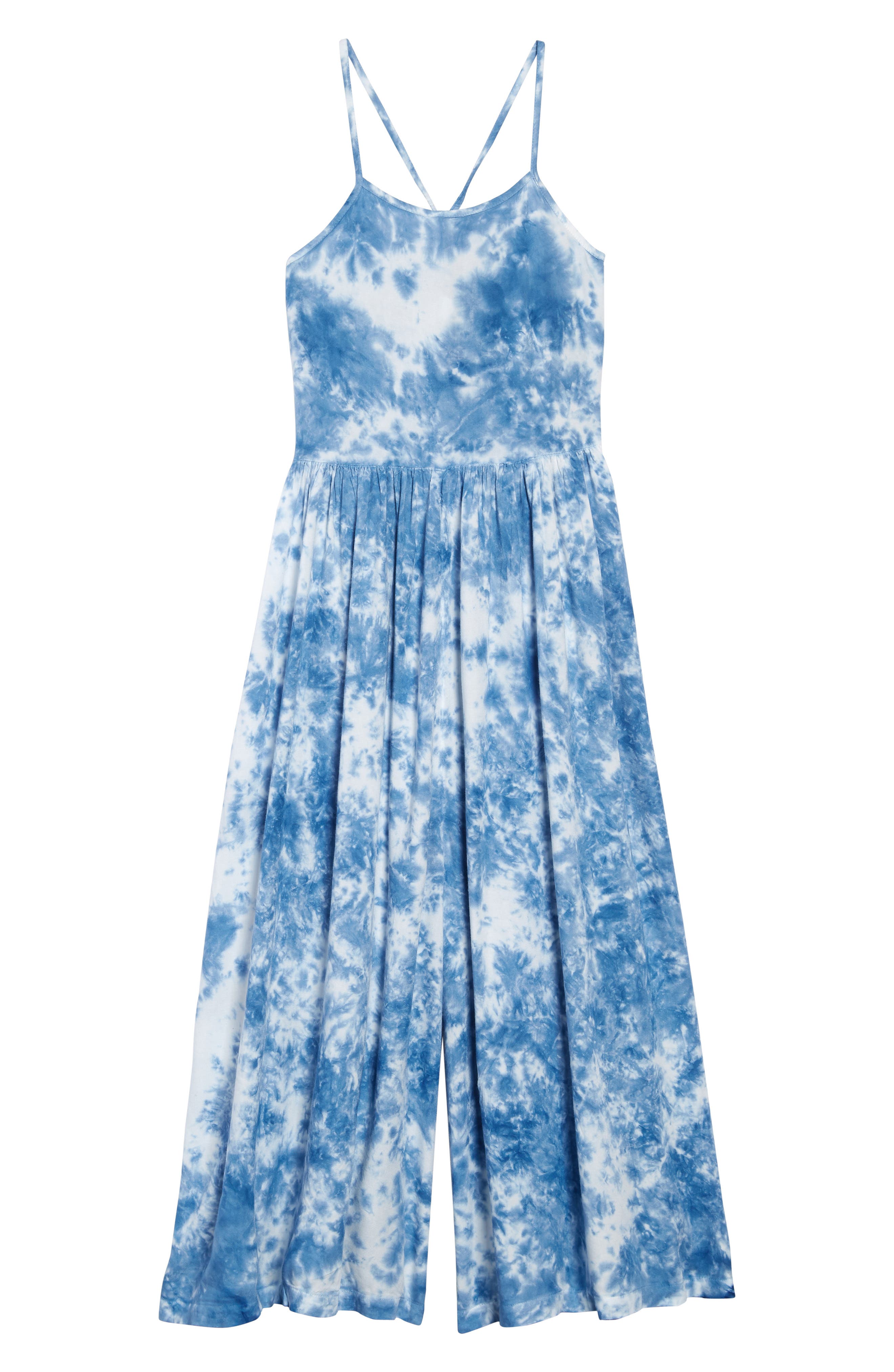 Tucker + Tate Tie Dye Romper (Big Girls) Nordstrom