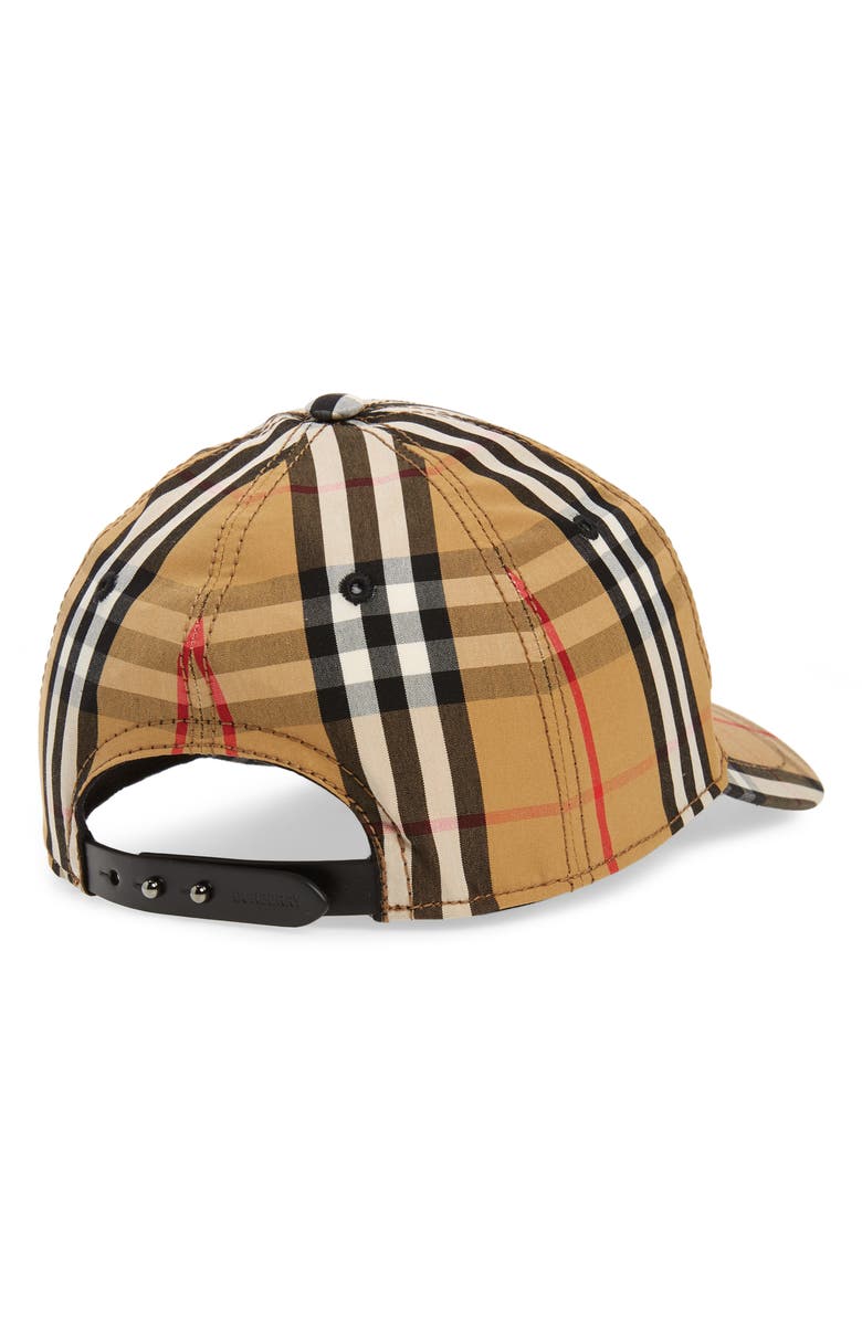BURBERRY VINTAGE CHECK BASEBALL CAP,8015833