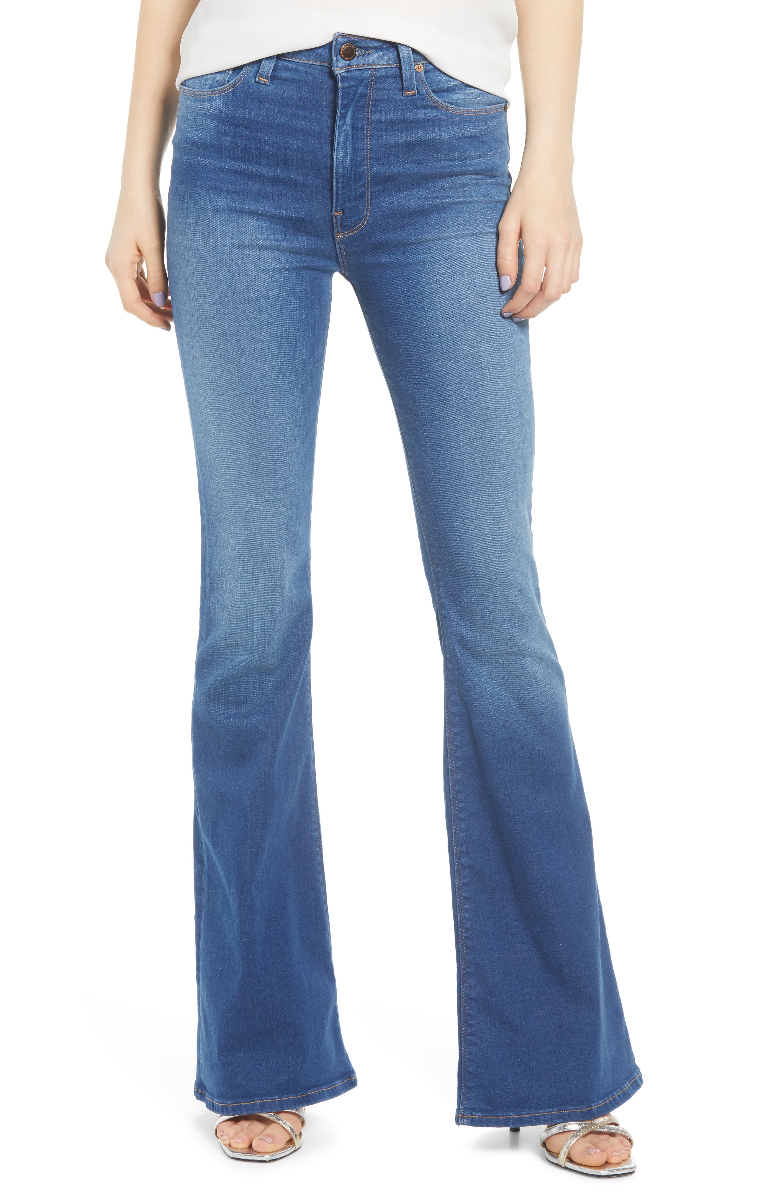 Hudson Jeans Holly High Waist Flare Jeans (Truth or Dare) Nordstrom
