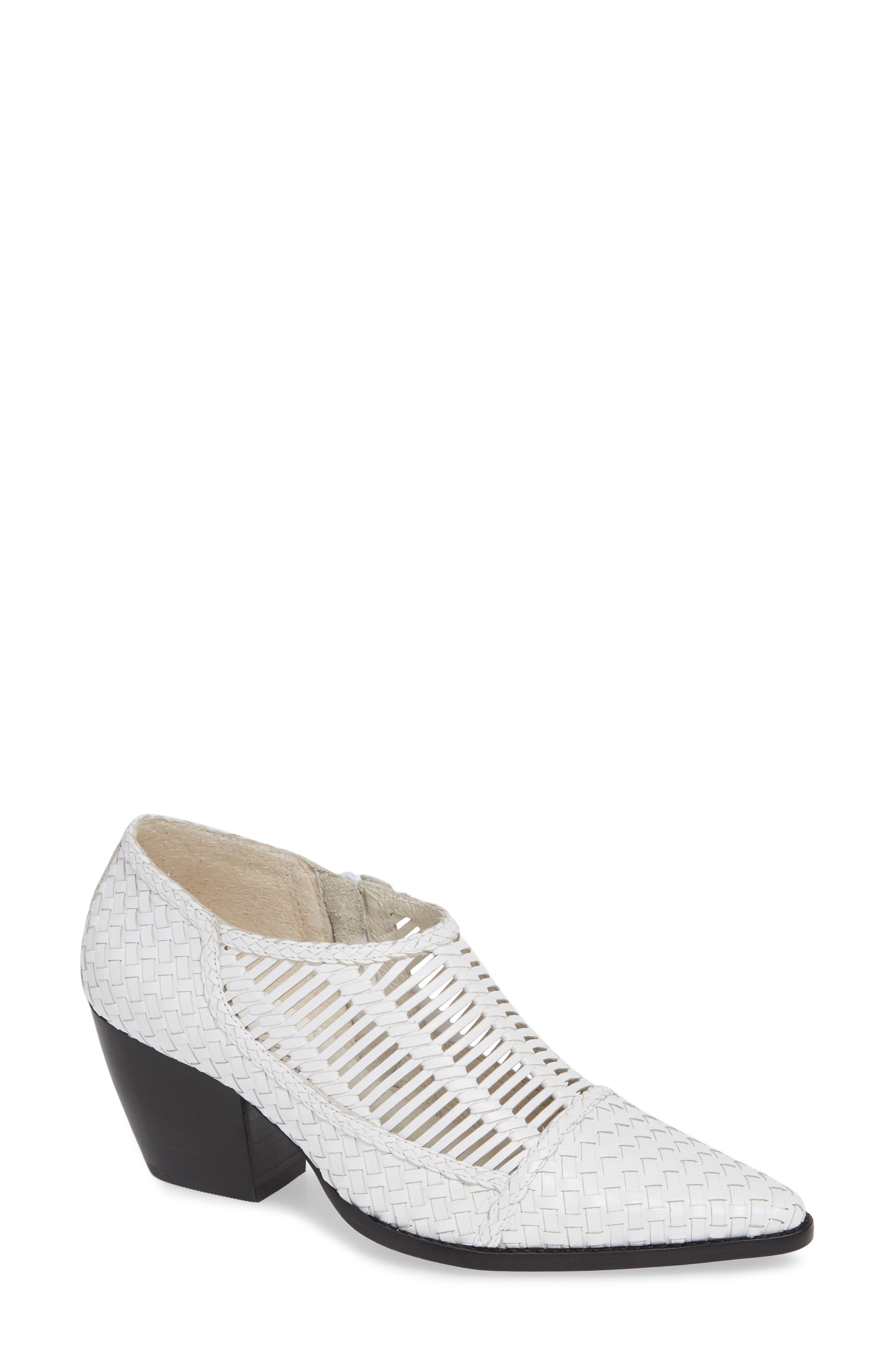 Matisse Vigo Woven Bootie, White