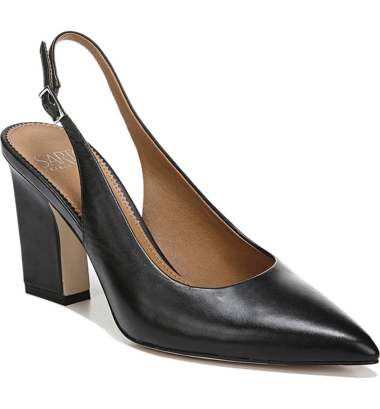 SARTO By Franco Sarto Sophie Pointy Toe Slingback Pump (Women) | Nordstrom