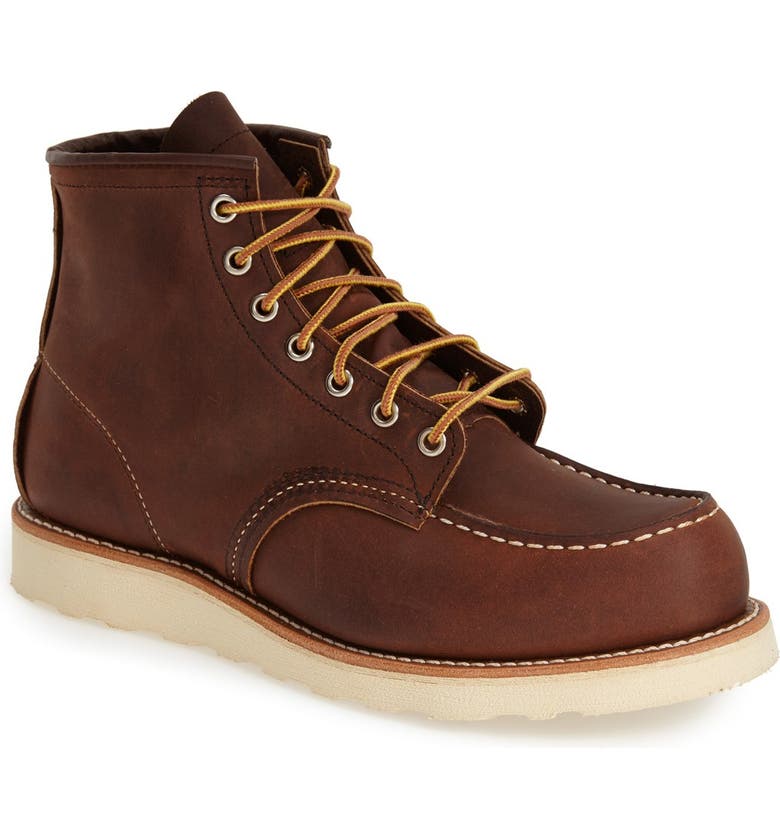 Red Wing 6 Inch Moc Toe Boot (Nordstrom Exclusive) (Men) | Nordstrom