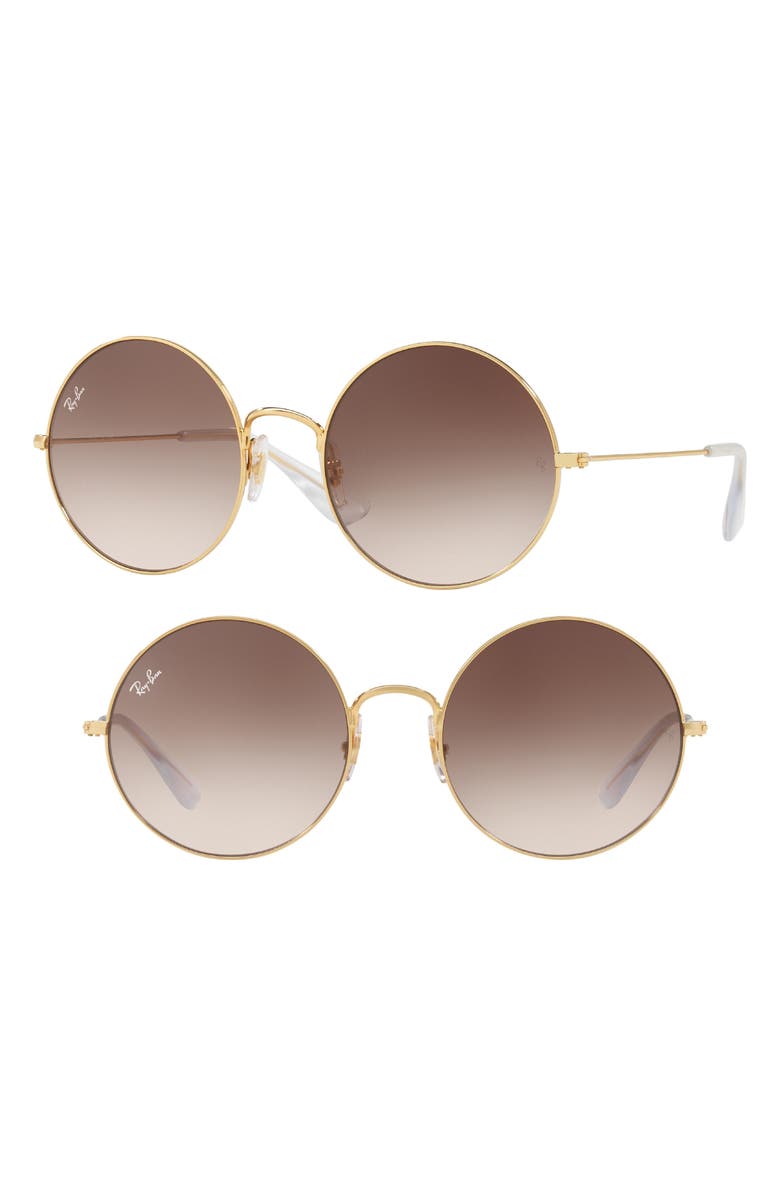 Ray-Ban 3592 55mm Gradient Round Sunglasses | Nordstrom