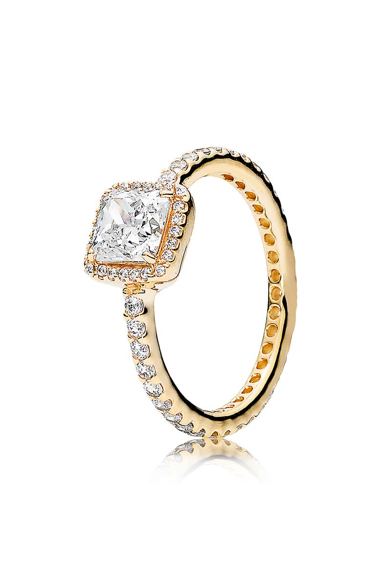 PANDORA Timeless Elegance 14K Gold Ring | Nordstrom