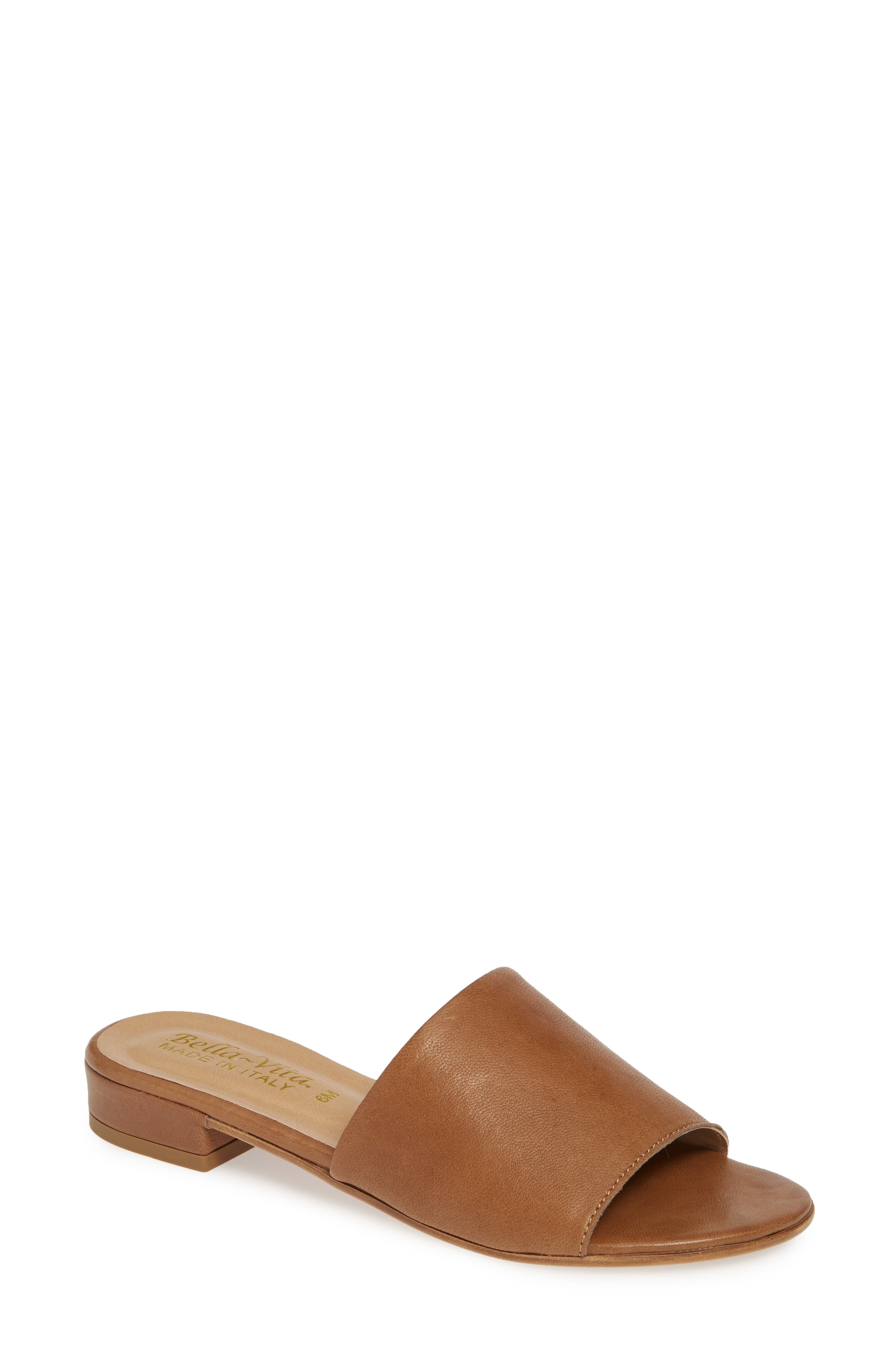 Bella Vita Slide Sandal, Brown
