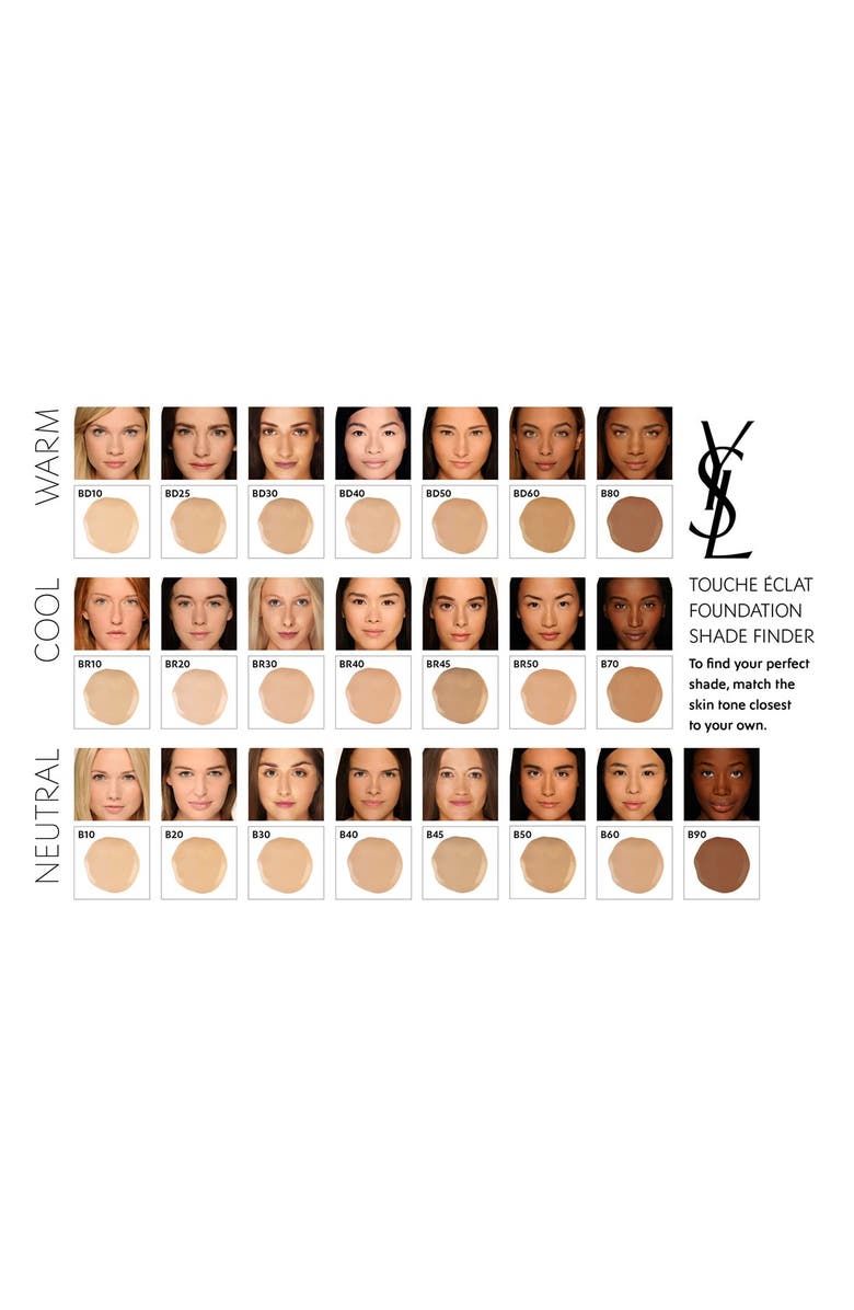 SAINT LAURENT TOUCHE ECLAT LE TEINT FOUNDATION SPF 22 - BR25 COOL BEIGE,L94090