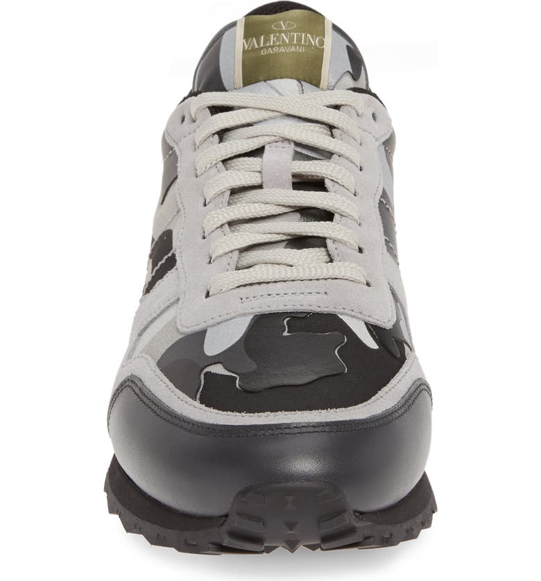 VALENTINO GARAVANI CAMO ROCKRUNNER SNEAKER,SY2S0723TCC