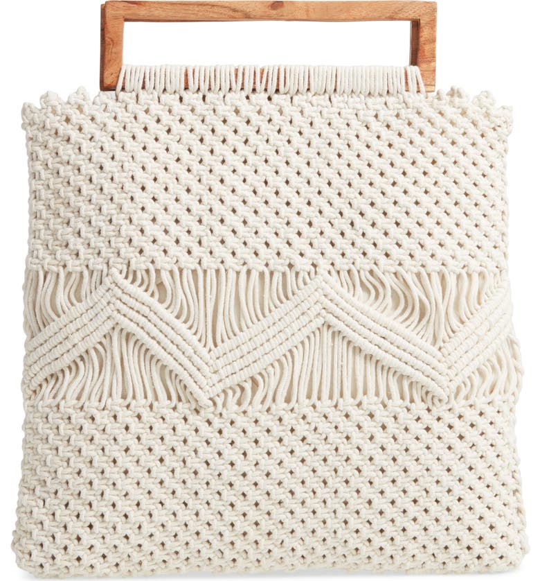 Shiraleah Om Frame Handle Bag Nordstrom Shiraleah Om Frame Handle Bag Main Color Ivory
