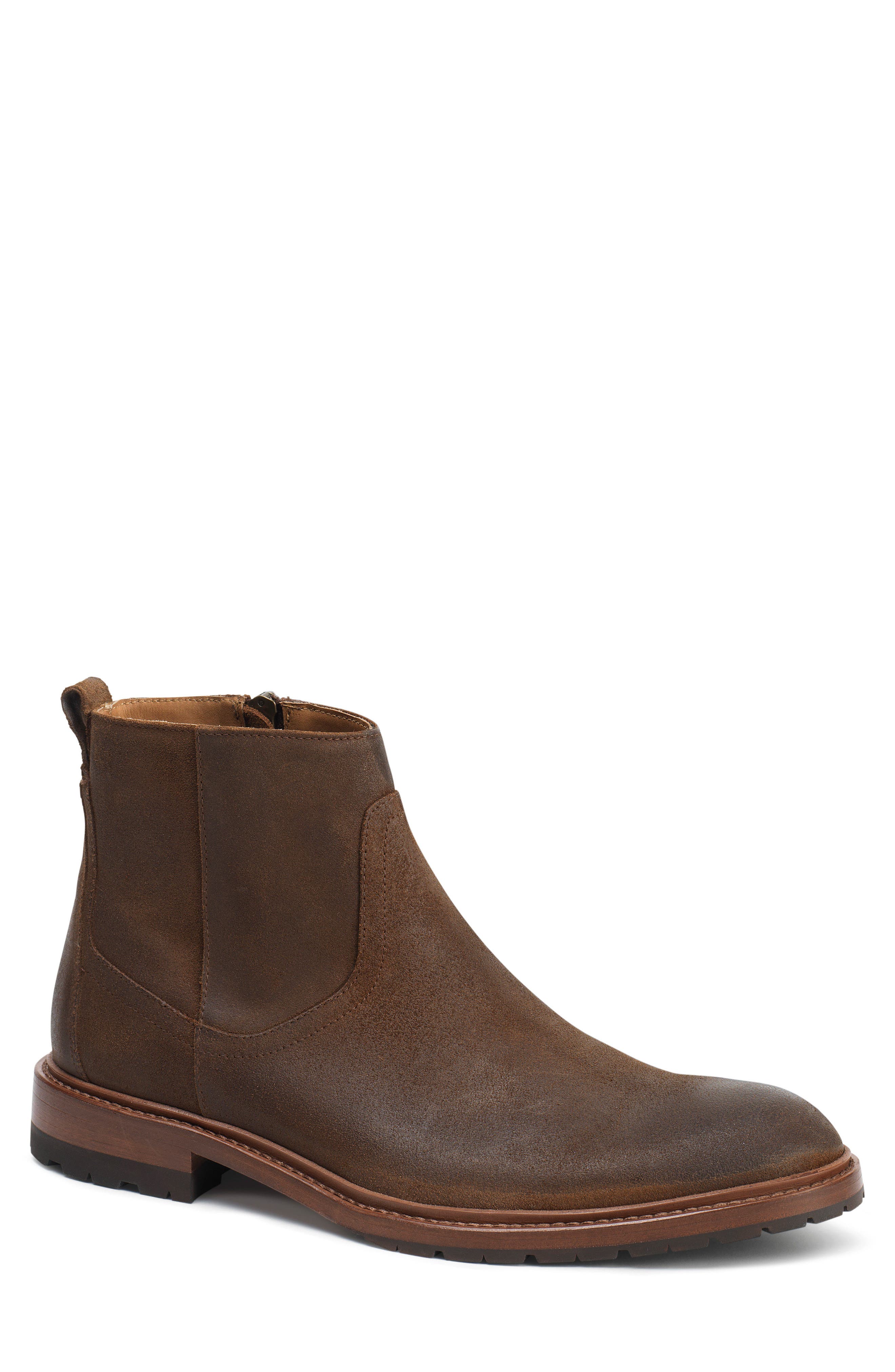 Trask Larkin Zip Boot, Brown