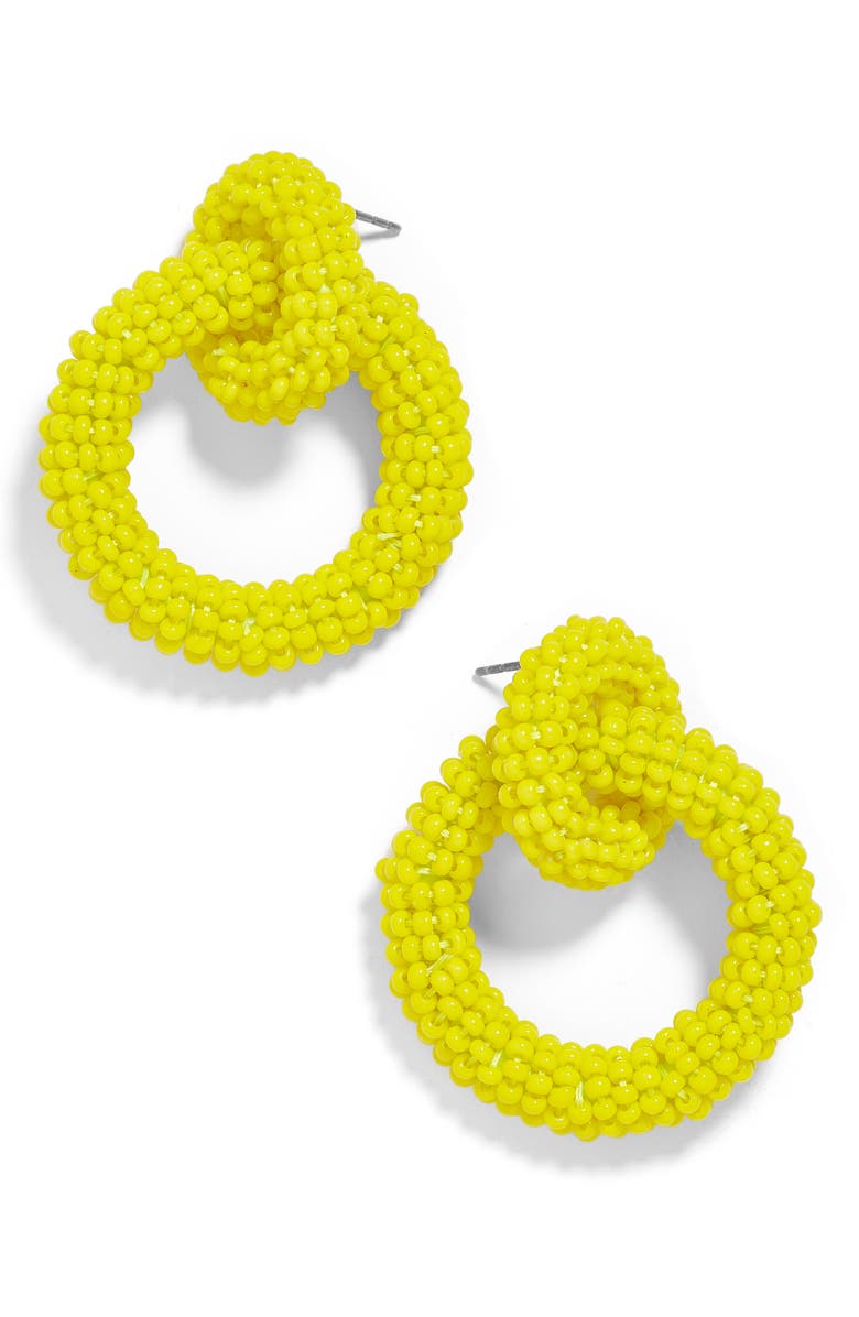 Baublebar Accessories MINI EMMA BEADED HOOP EARRINGS