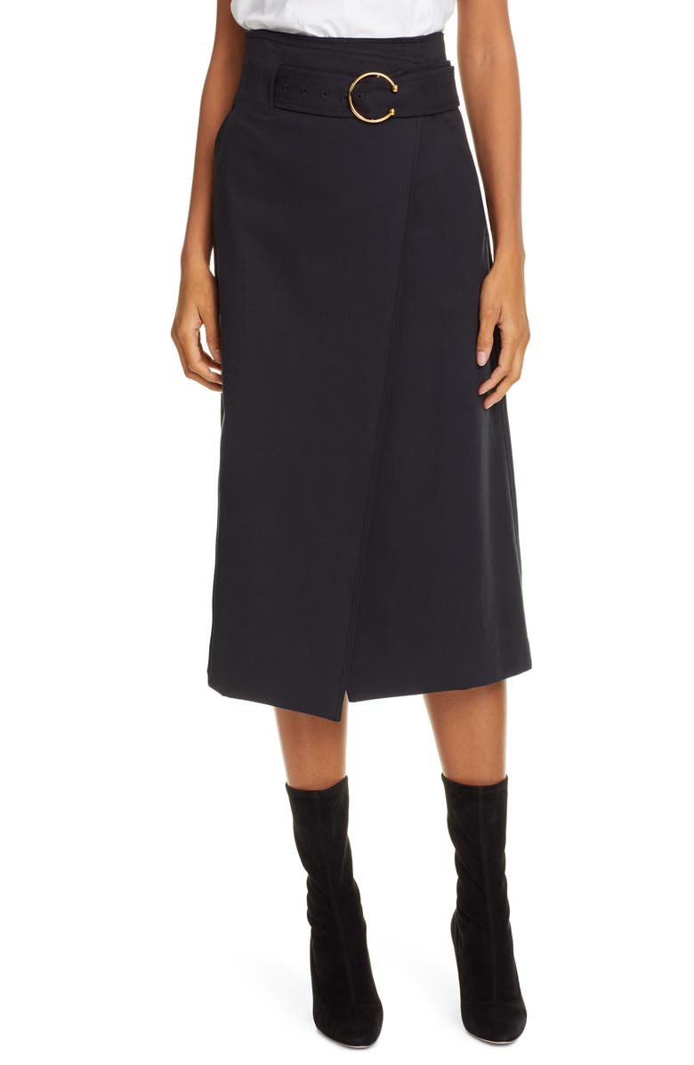A.l.c Skirts ALDRIDGE BELTED MIDI SKIRT