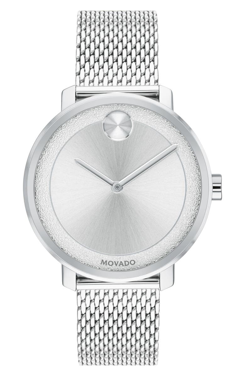 MOVADO BOLD MESH BRACELET WATCH, 34MM,3600579