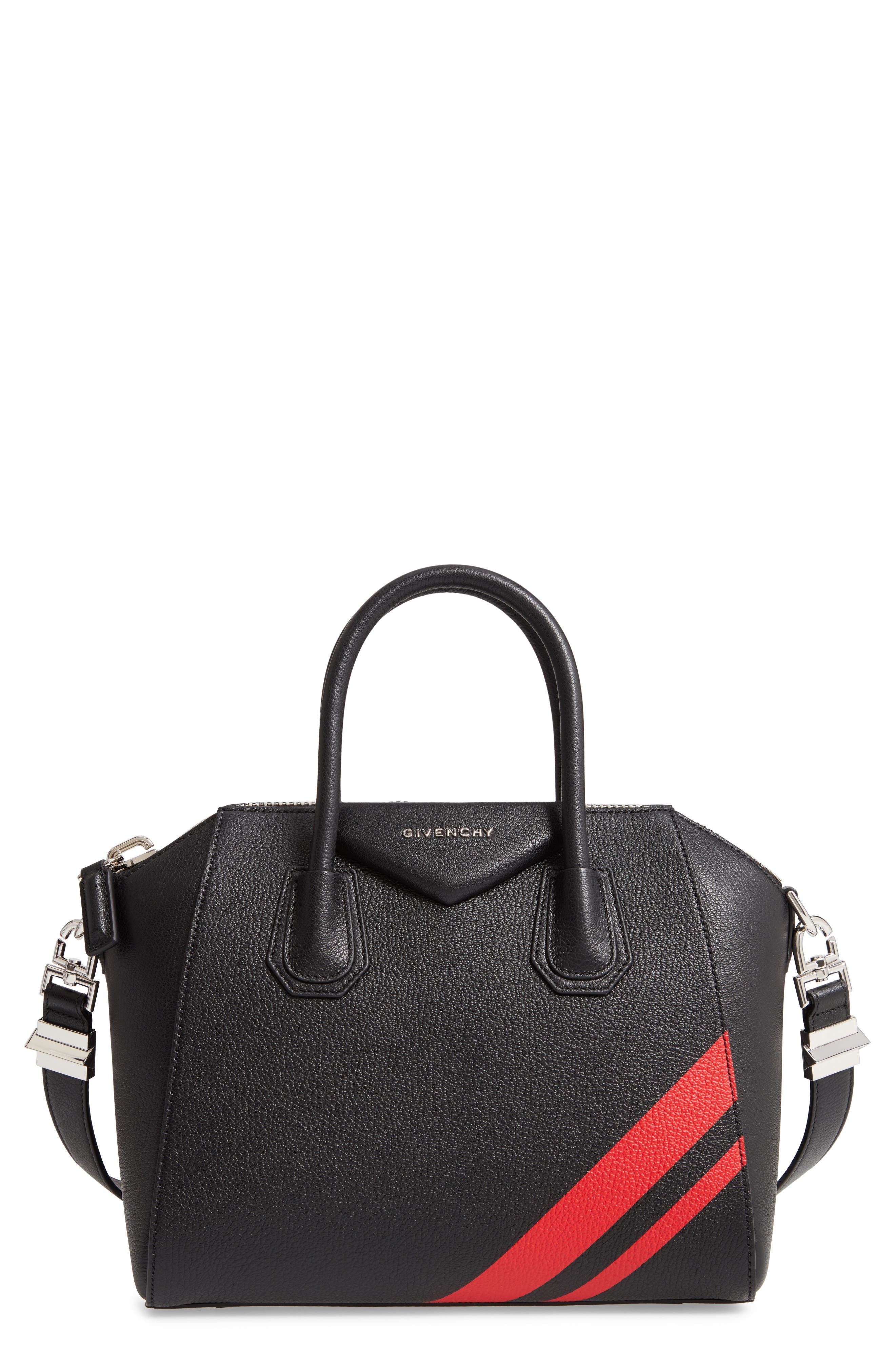 Givenchy Small Antigona Striped Leather Satchel Nordstrom