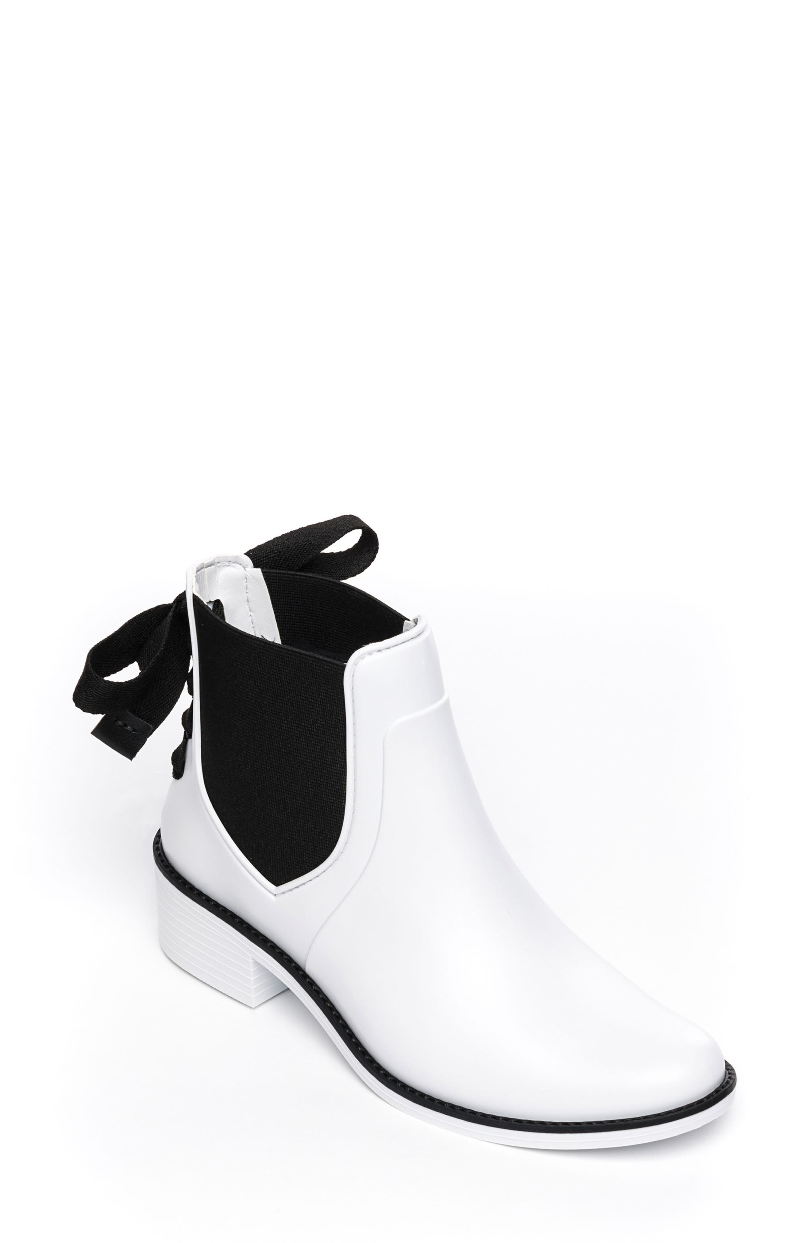 Bernardo Paxton Waterproof Rain Boot, White