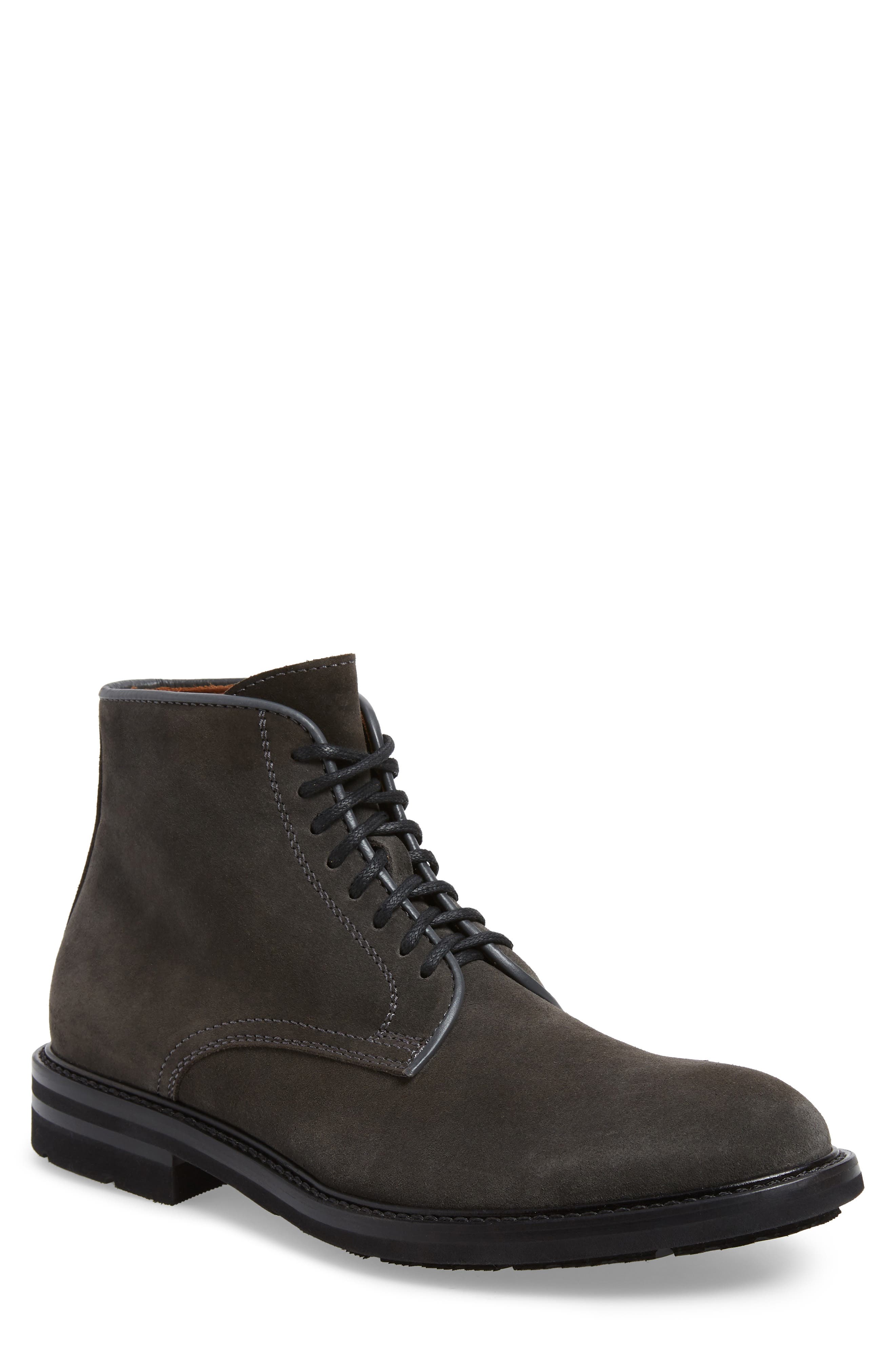 Aquatalia Renzo Weatherproof Lace-Up Boot- Grey