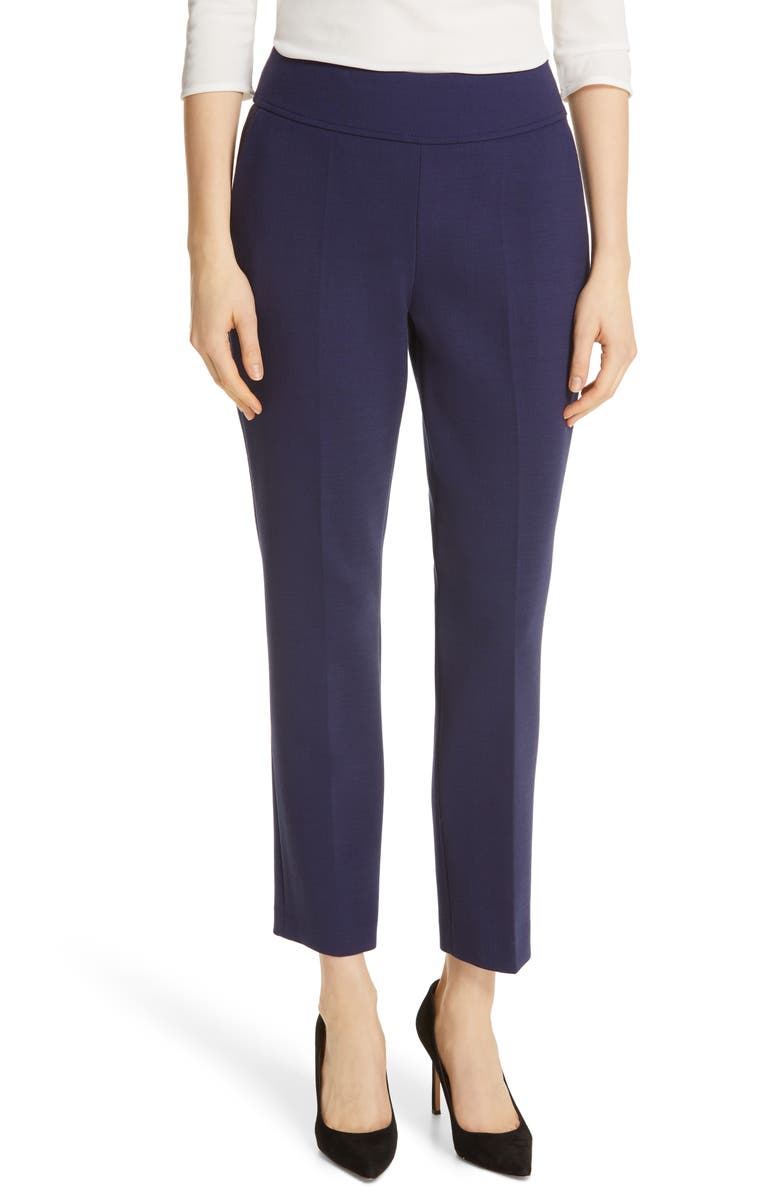 BOSS Tarera Ponte Suit Pants (Regular & Petite) | Nordstrom