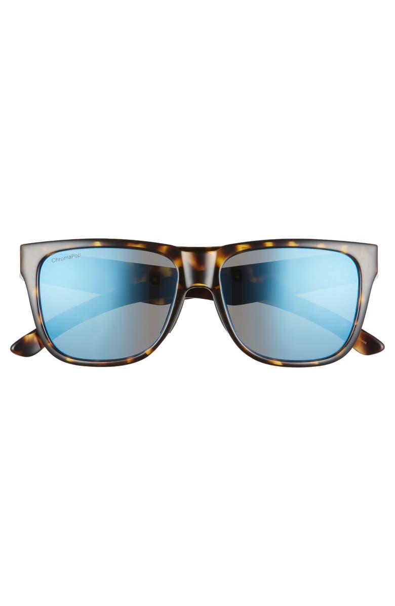 SMITH LOWDOWN 2 55MM CHROMAPOP(TM) SQUARE SUNGLASSES,LD2CMBRMFT