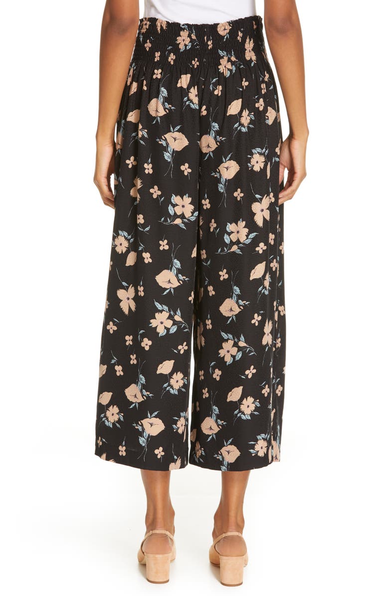 REBECCA TAYLOR DANIELLA SMOCKED PANTS,119985P239