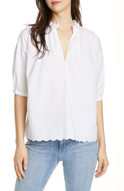 Joie Tops SAILA COTTON BLOUSE
