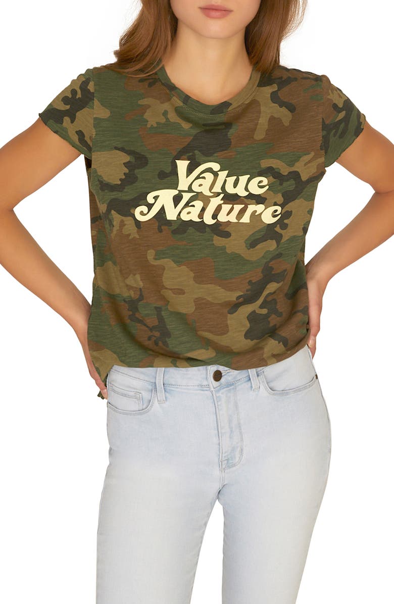 Sanctuary Tops VALUE NATURE COTTON BLEND TEE