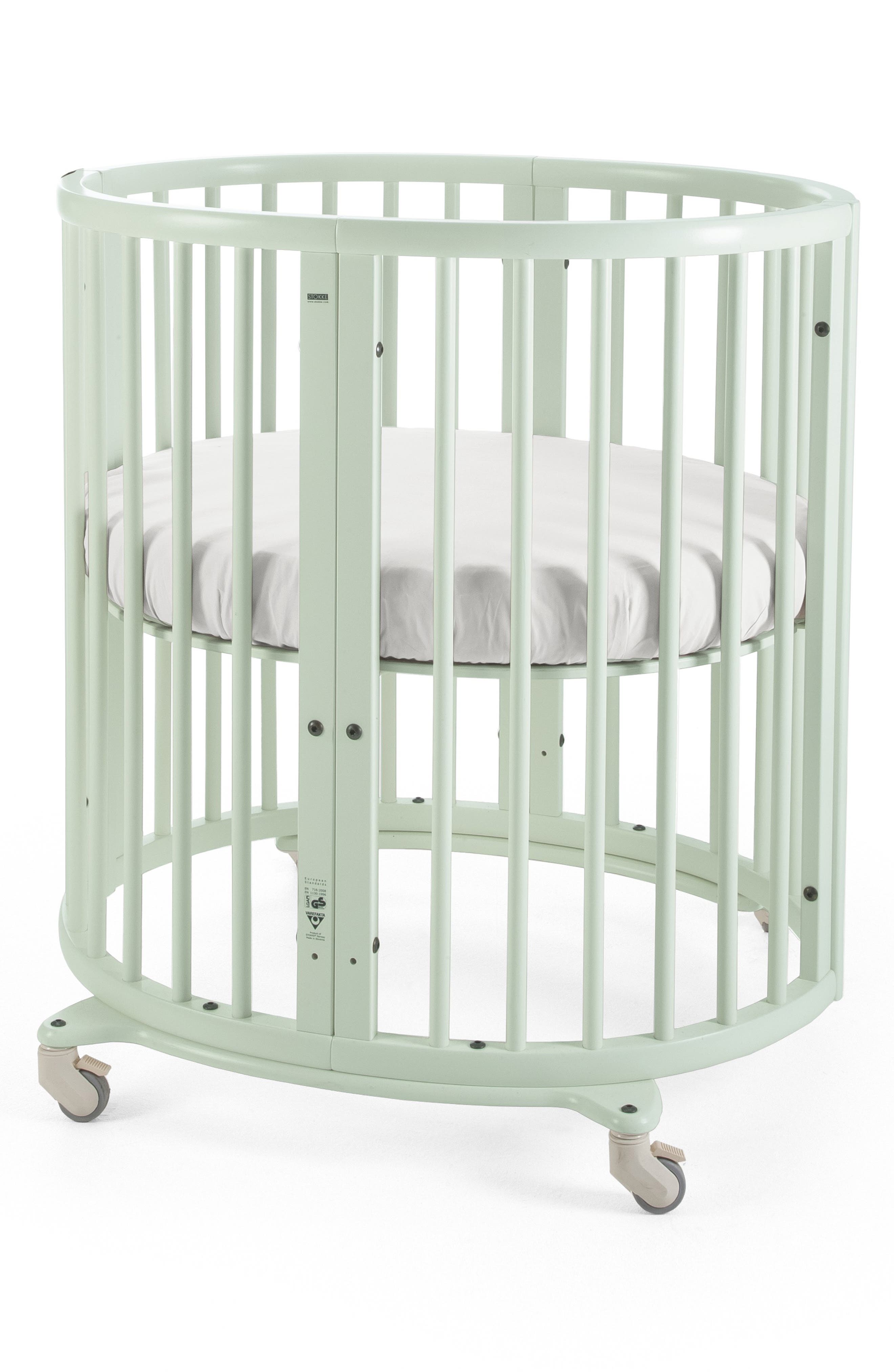 Stokke Sleepi Mini Crib, Drape Rod & Mattress Bundle Nordstrom