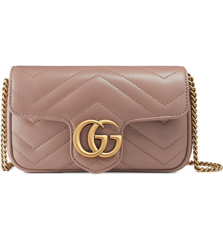 Gucci Supermini GG Marmont 2.0 Matelassé Leather Shoulder Bag | Nordstrom