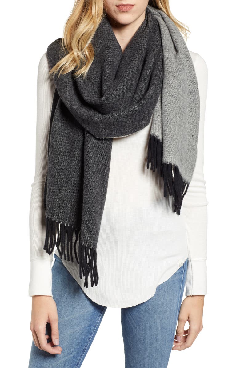 Canada Goose Two Tone Woven Wool Scarf | Nordstrom