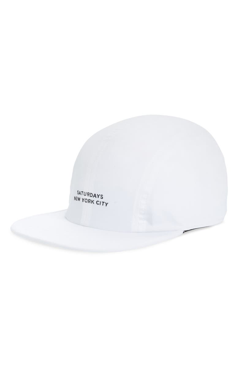 Saturdays Surf Nyc Accessories RUSSEL DWR BASEBALL CAP - WHITE