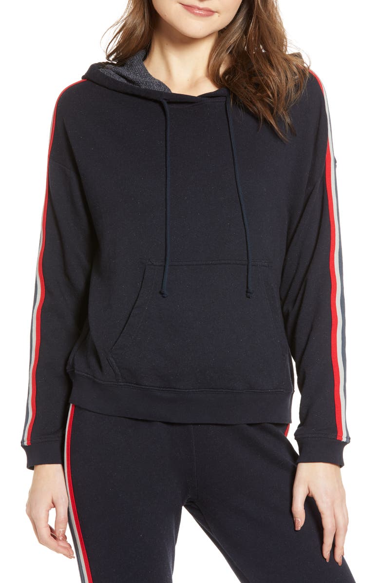 Velvet By Graham & Spencer STRIPE HOODIE
