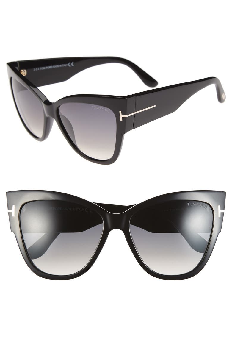 Tom Ford Anoushka 57mm Gradient Cat Eye Sunglasses Nordstrom 