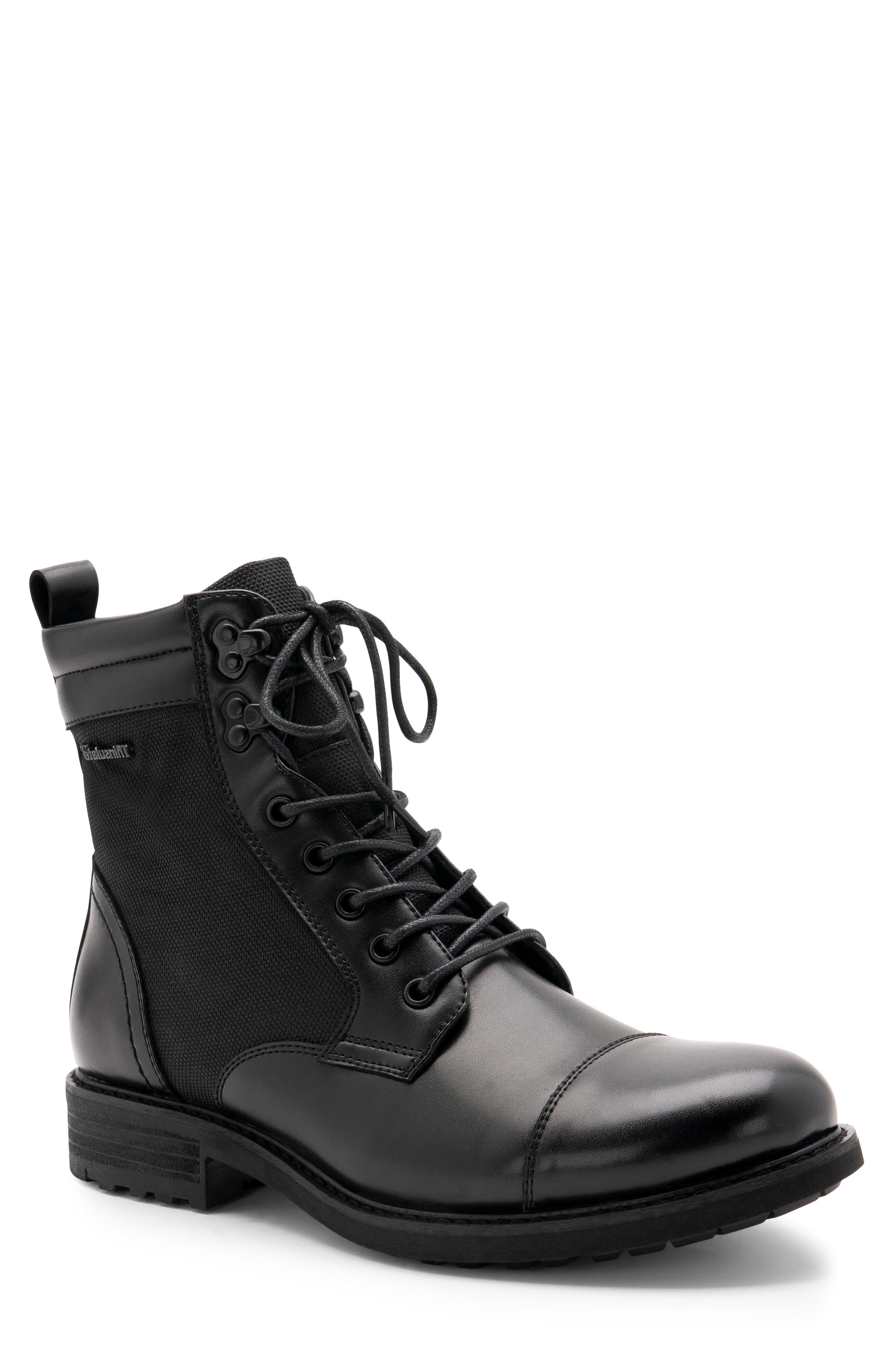 Blondo Paxton Waterproof Cap Toe Boot- Black