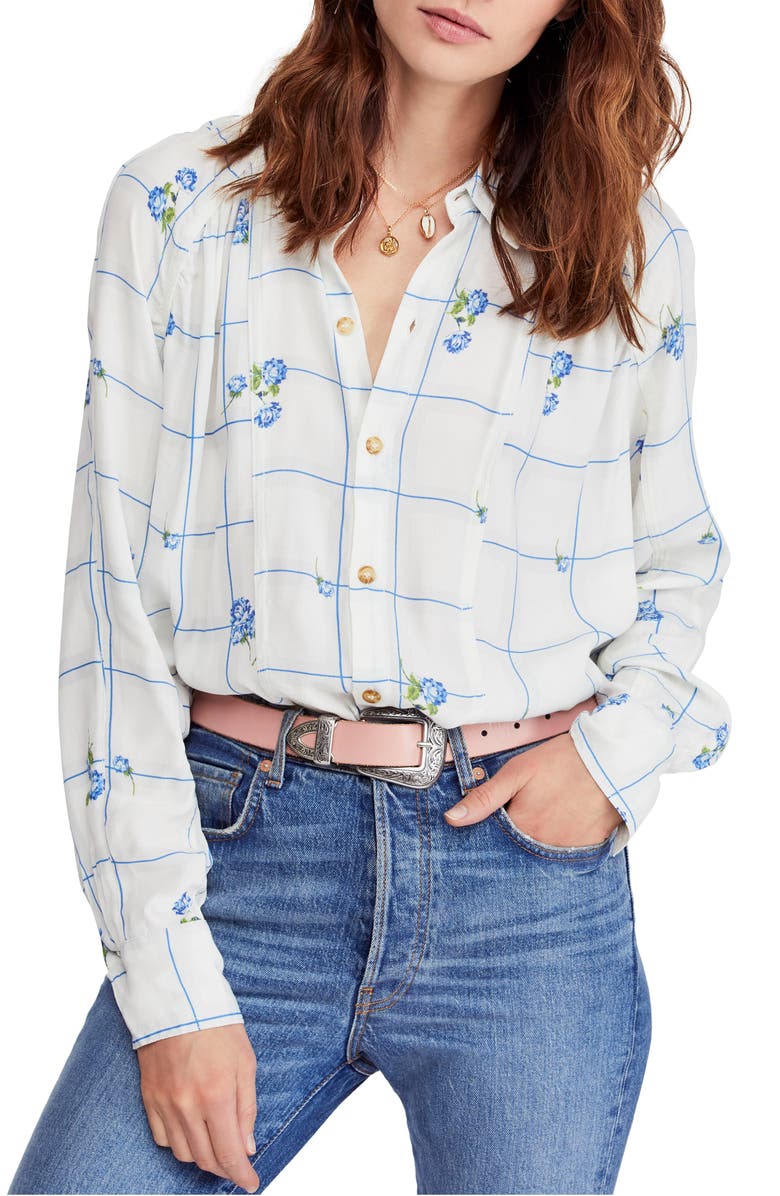 Free People Tops WINDOW TO MY HEART BLOUSE