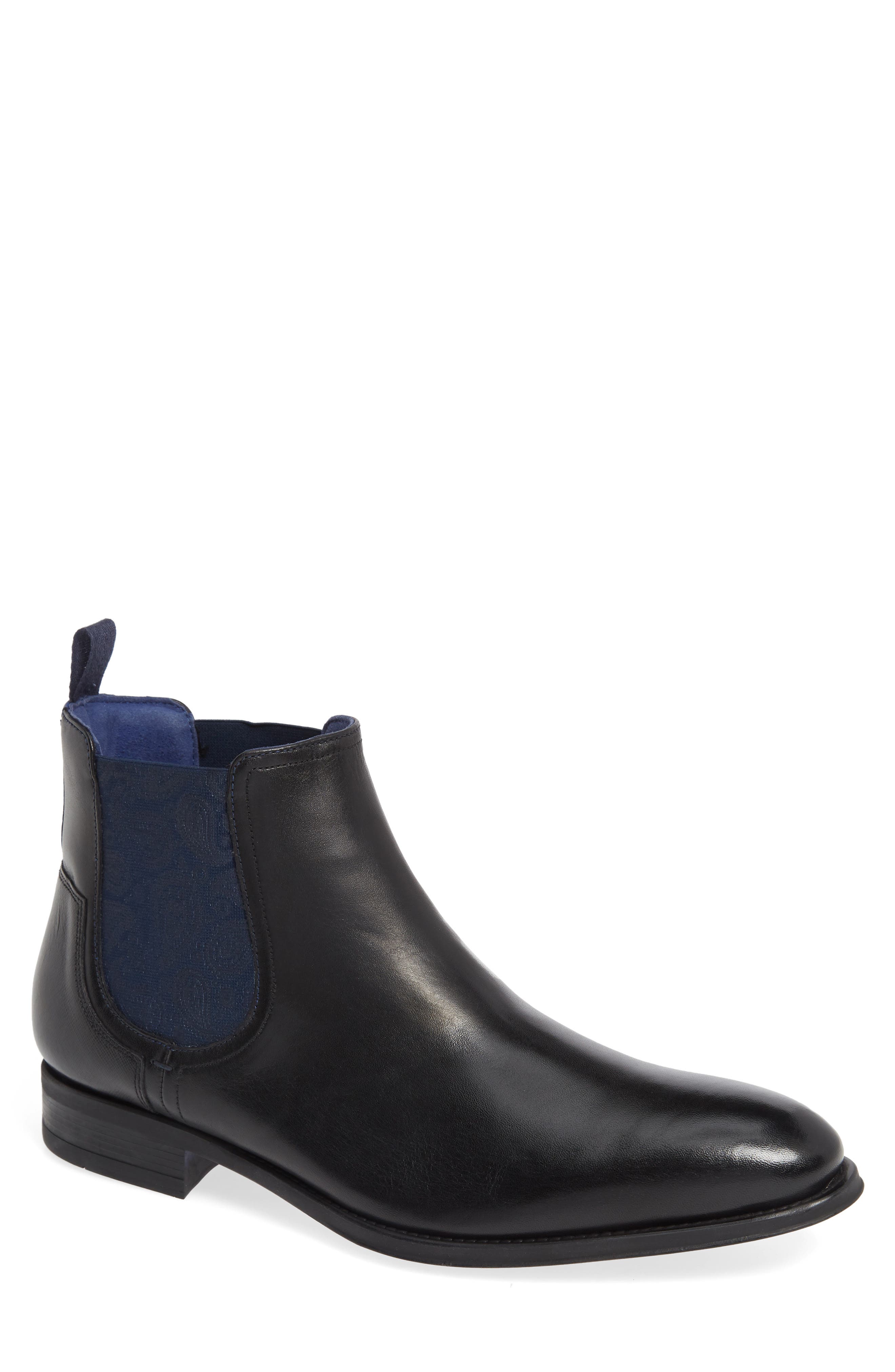 Ted Baker London Travic Mid Chelsea Boot, Black