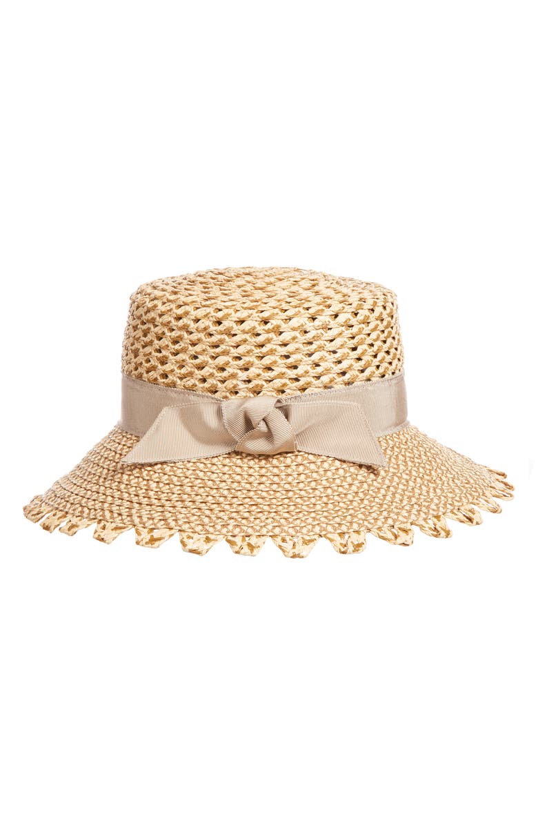 Eric Javits Hats MONTAUK SQUISHEE SUN HAT - BROWN