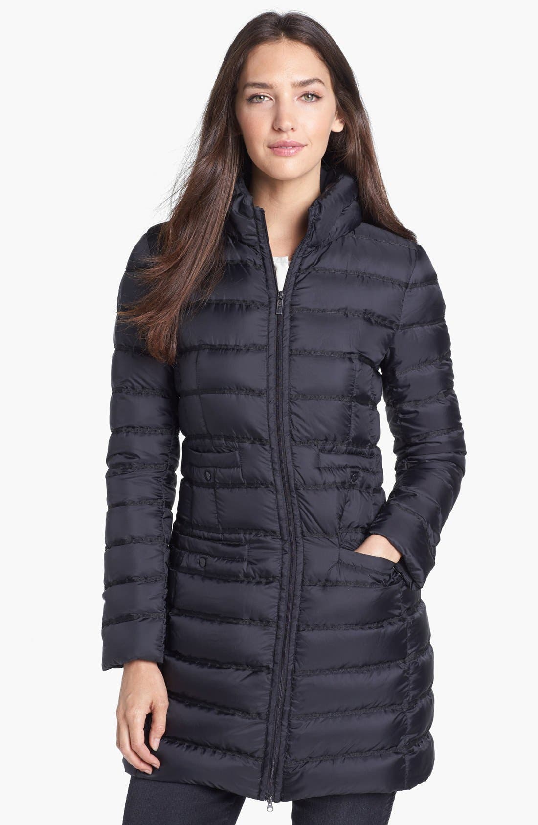 Add Down Three Quarter Length Packable Down Coat Nordstrom
