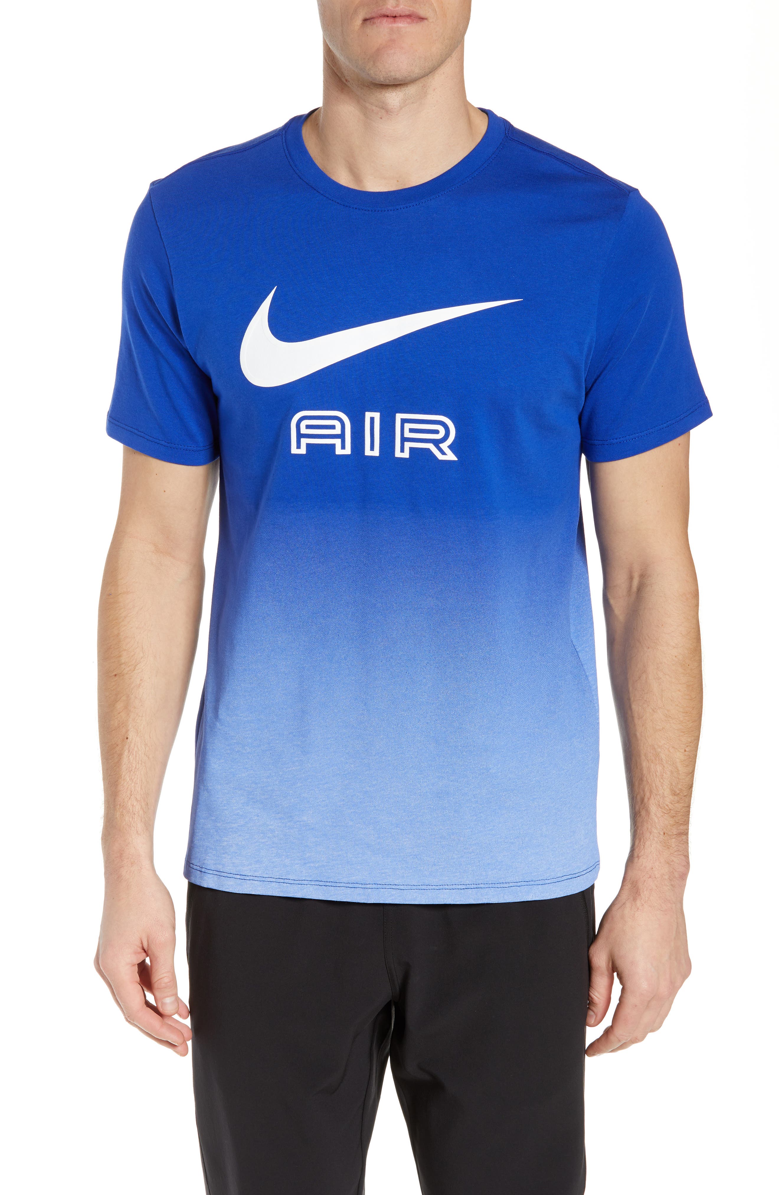 Nike Air Ombre Logo T-Shirt, Blue